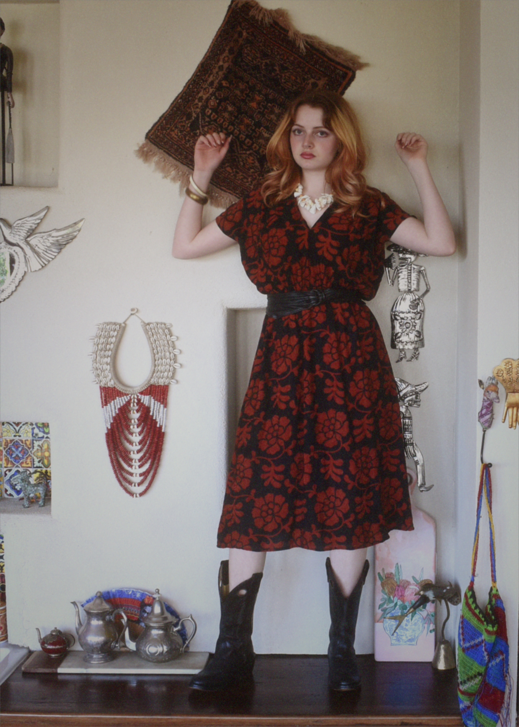 Protea Silk Crepe 1930&