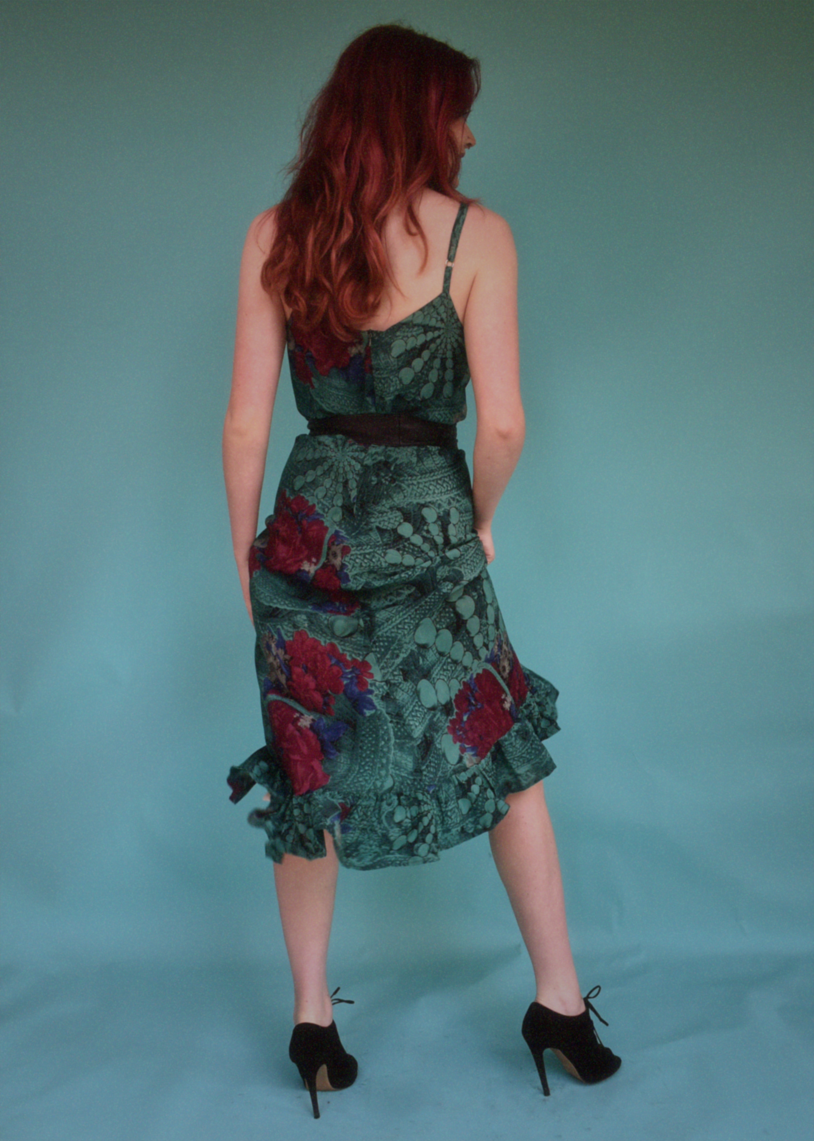 Rumex Silk Slip Dress ~ Columbia S & L