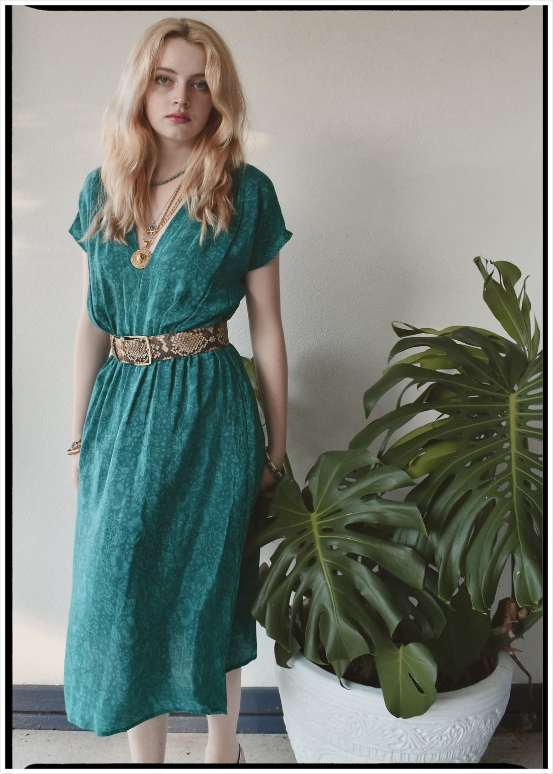 Protea Silk Crepe 1930&