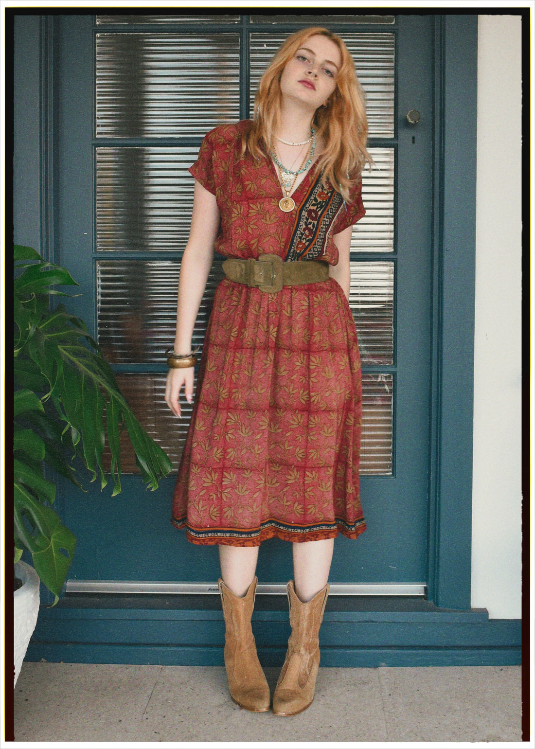 Protea Silk Crepe 1930&