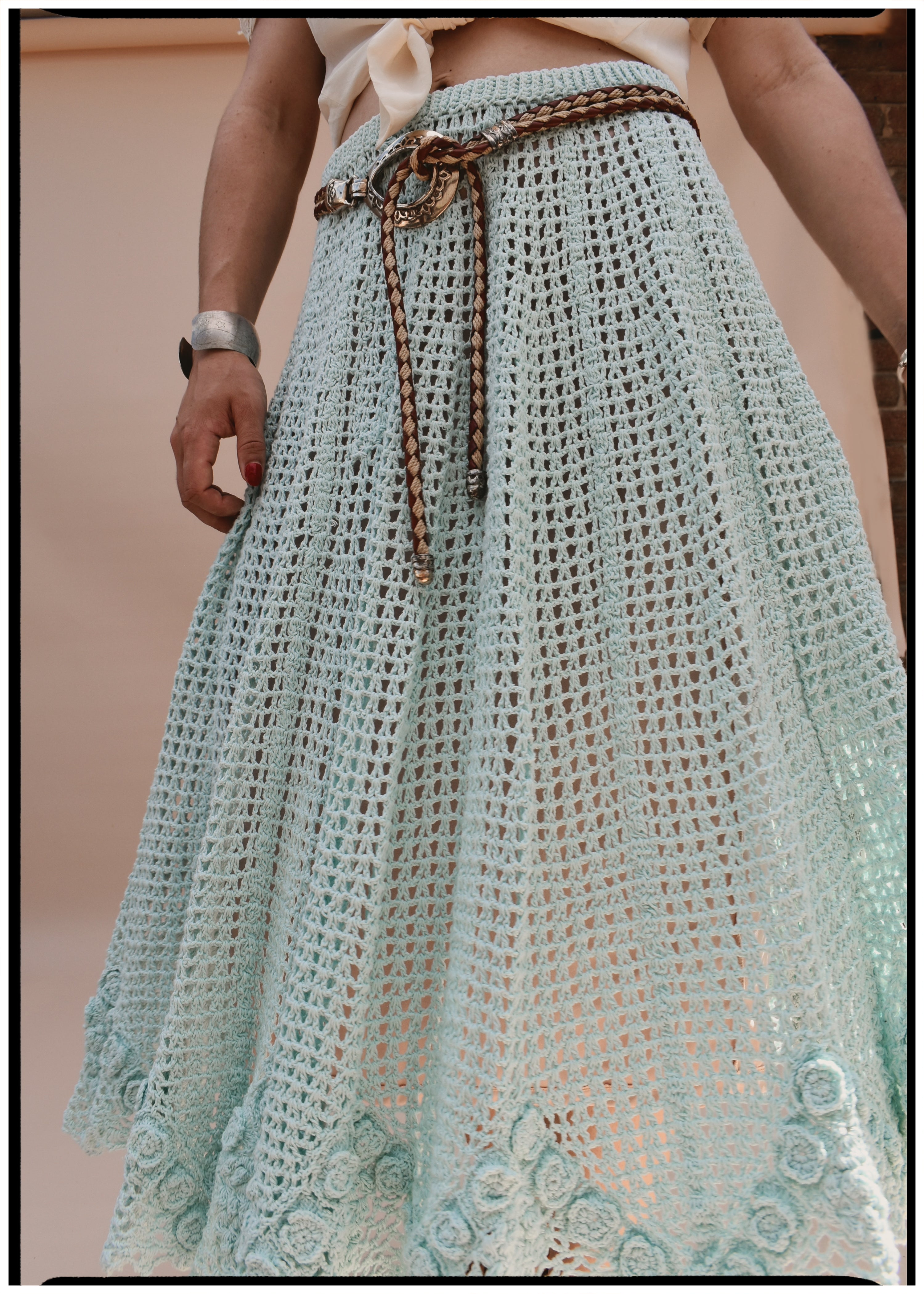 Salix Hand-Crochet Skirt