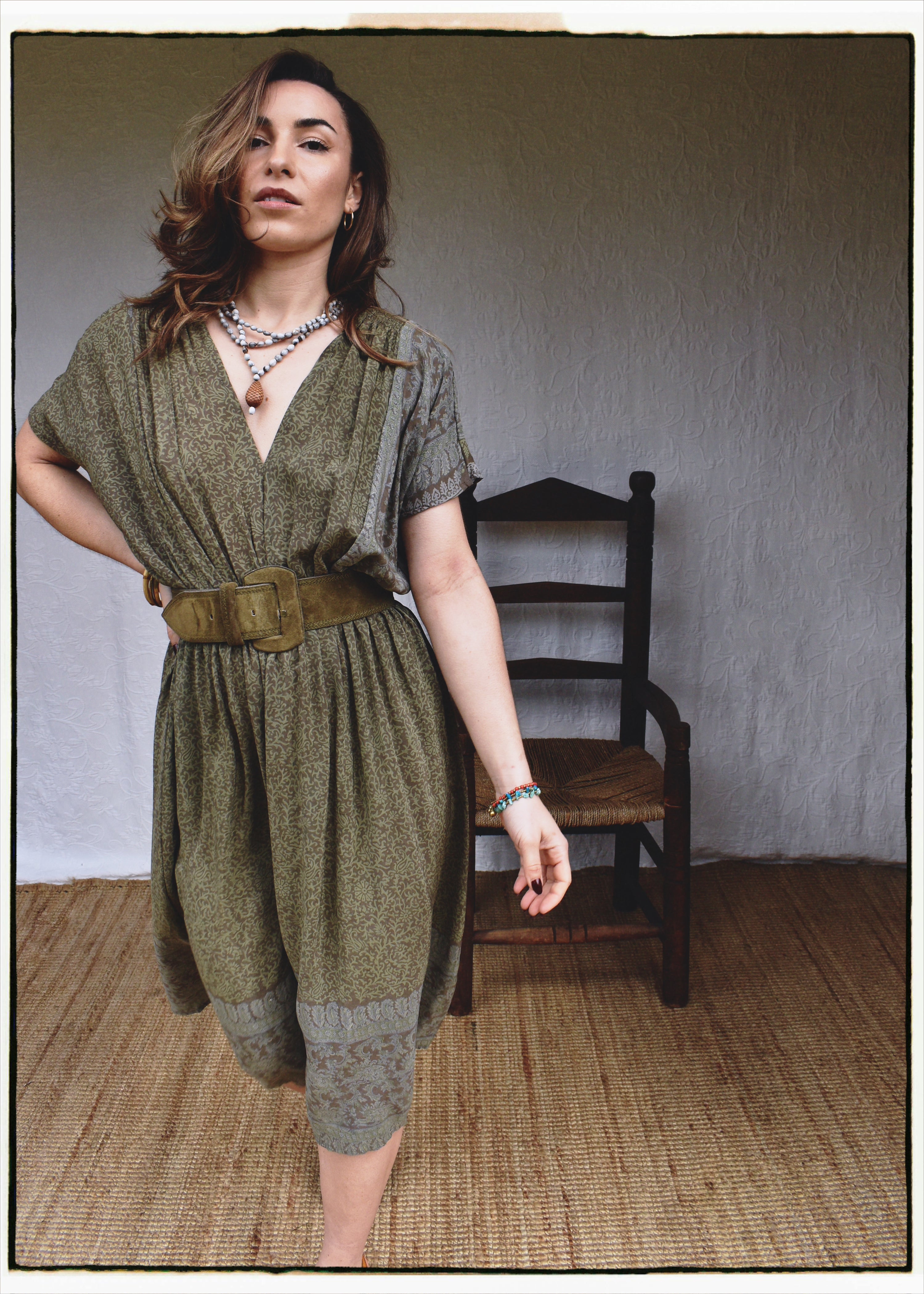 Protea Silk Crepe 1930&