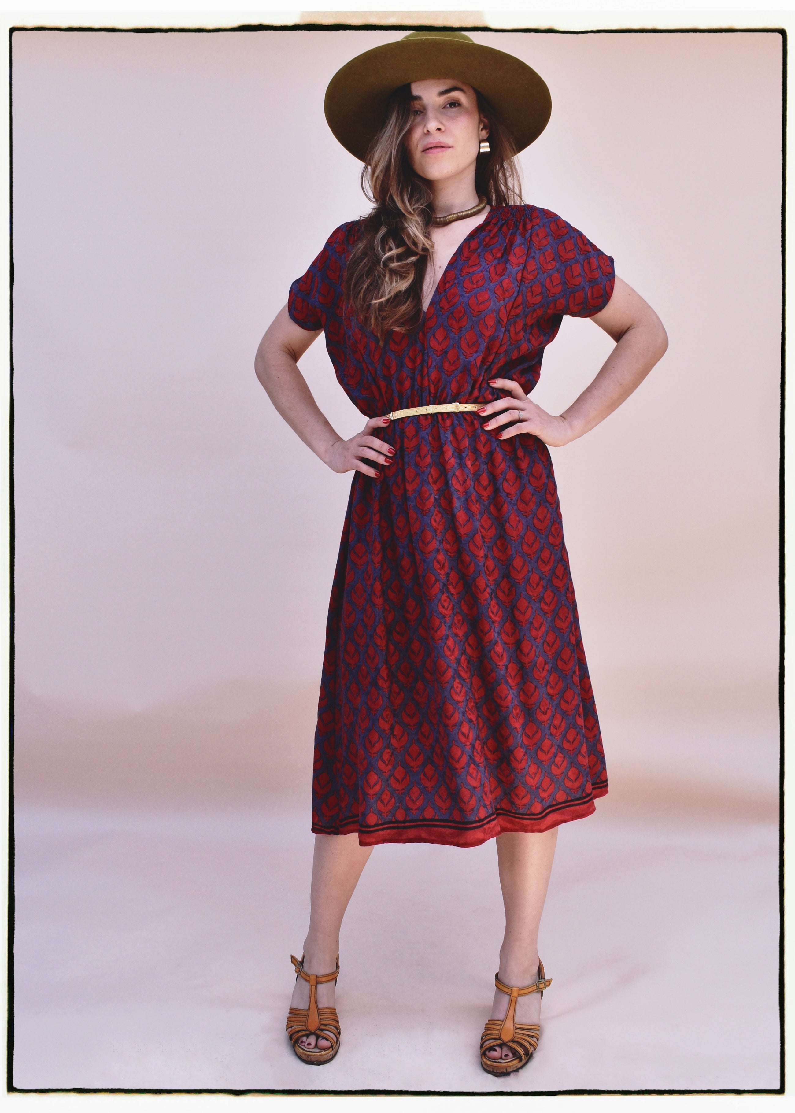 Protea Silk Crepe 1930&