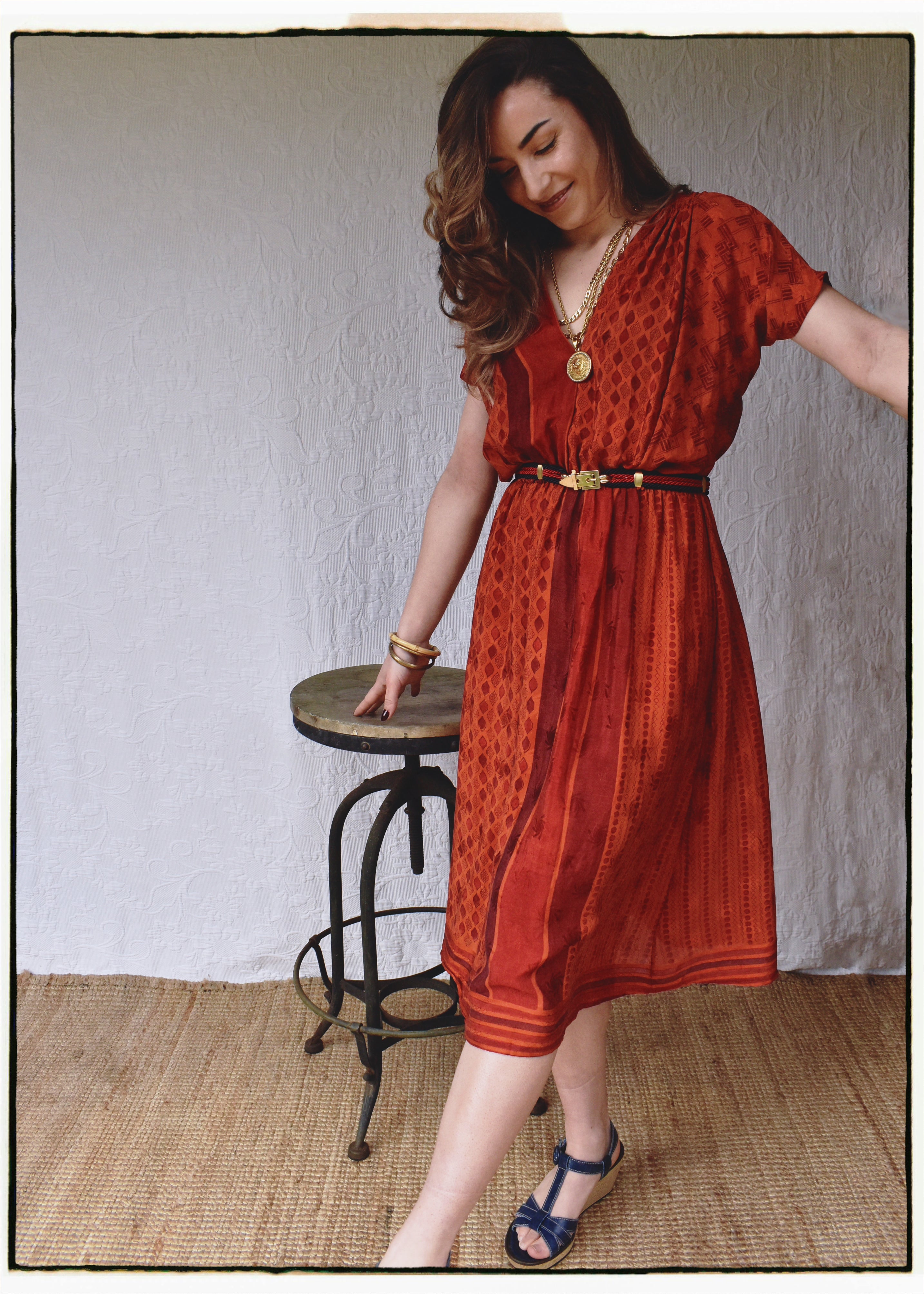 Protea Silk Crepe 1930&