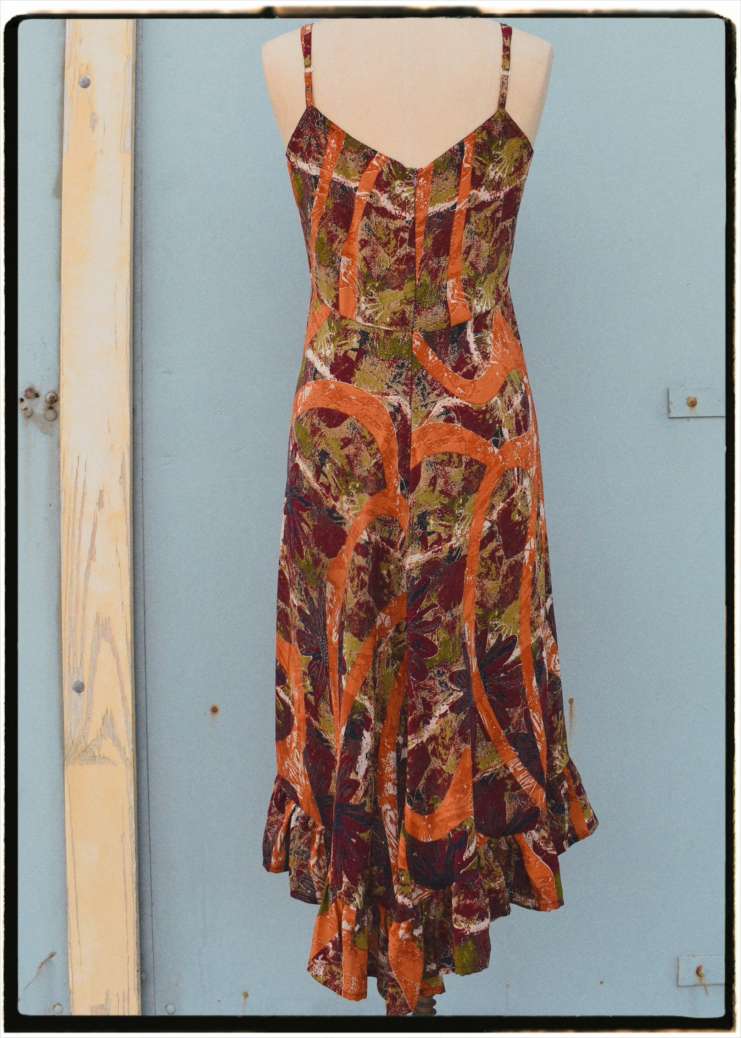 Rumex Silk Slip Dress ~ Autumn S & L