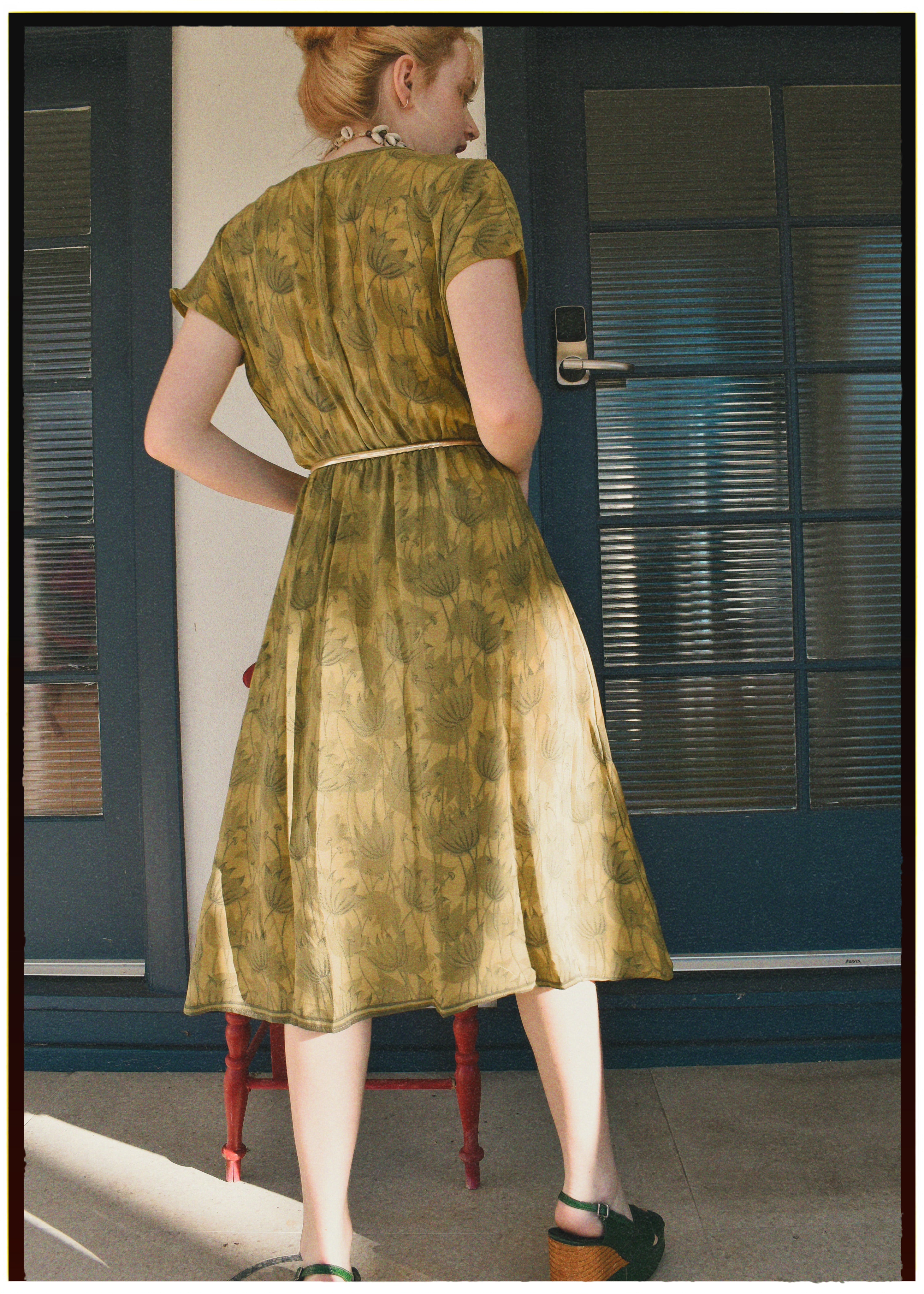 Protea Silk Crepe 1930&