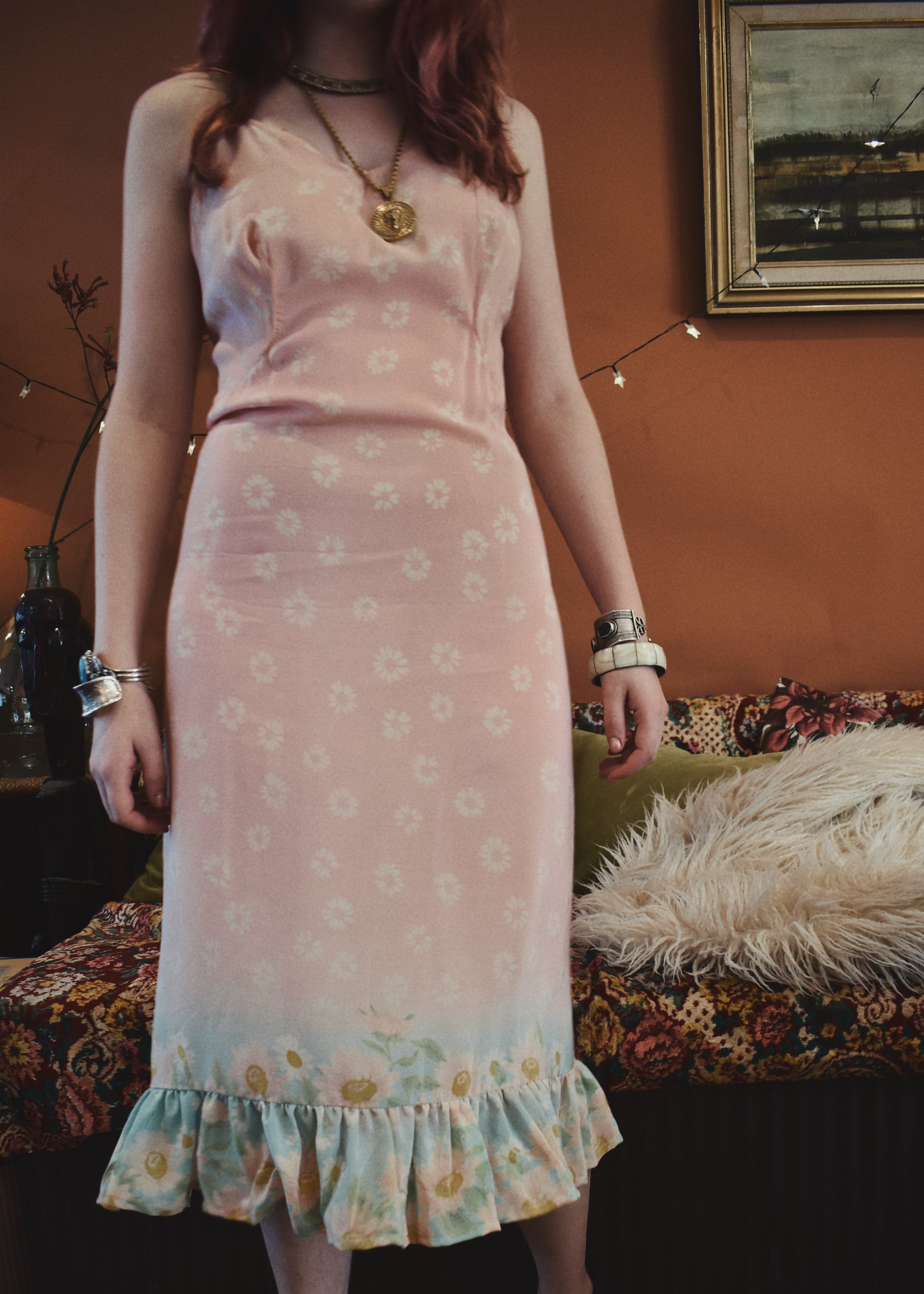 Rumex Silk Slip Dress ~ Daisy S & L