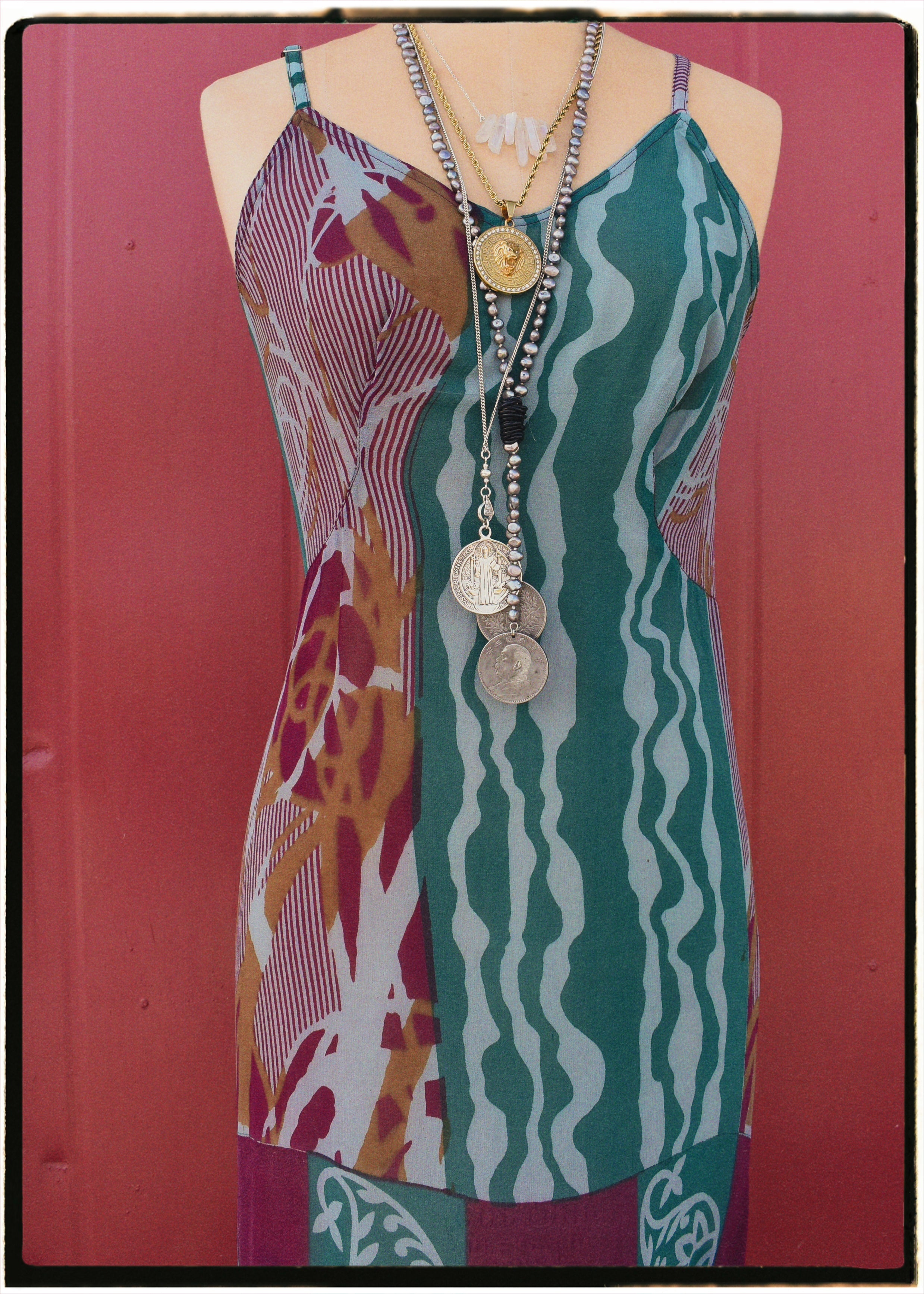 Rumex Silk Slip Dress ~ Baton Rouge XS & XL