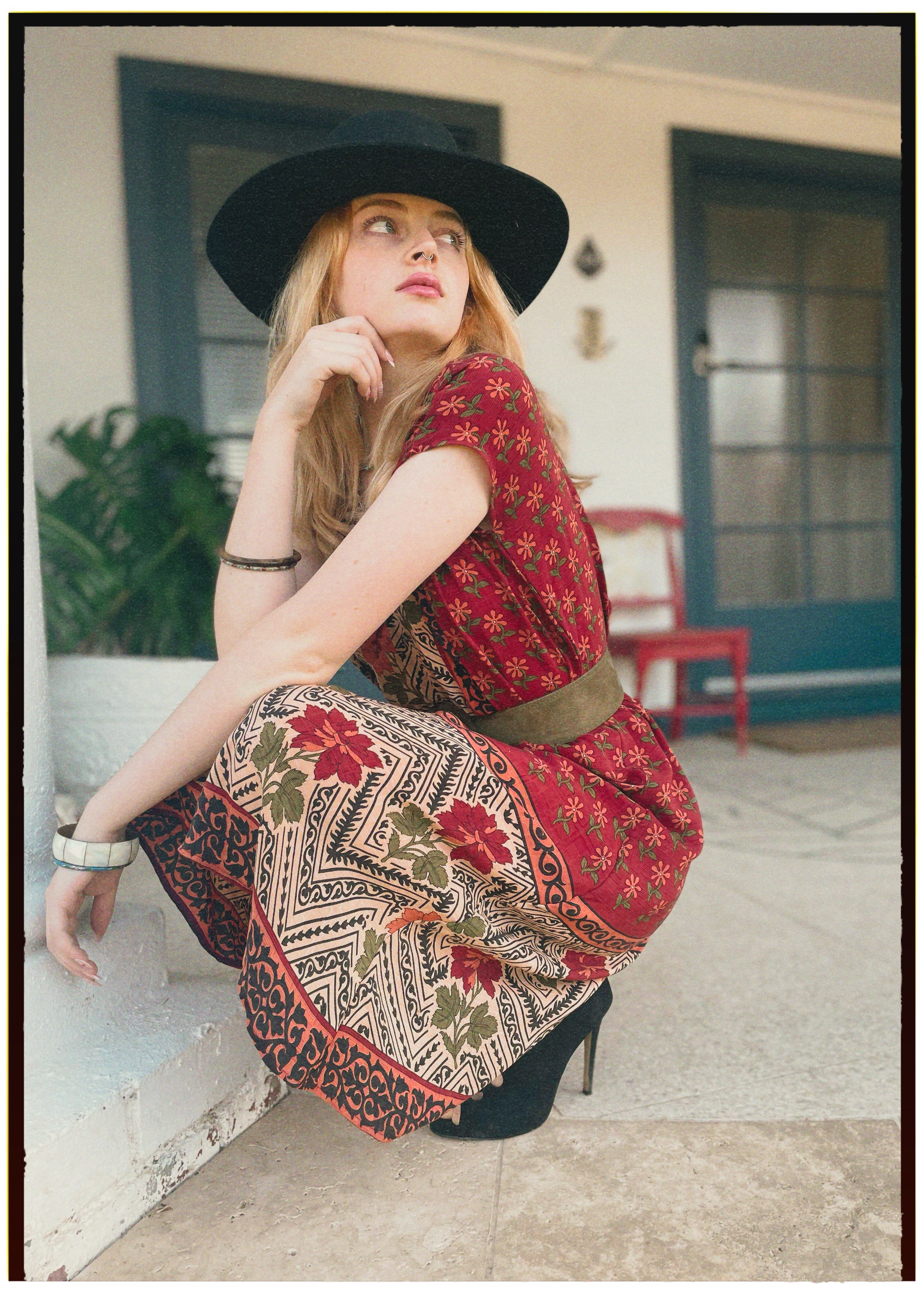 Protea Silk Crepe 1930&