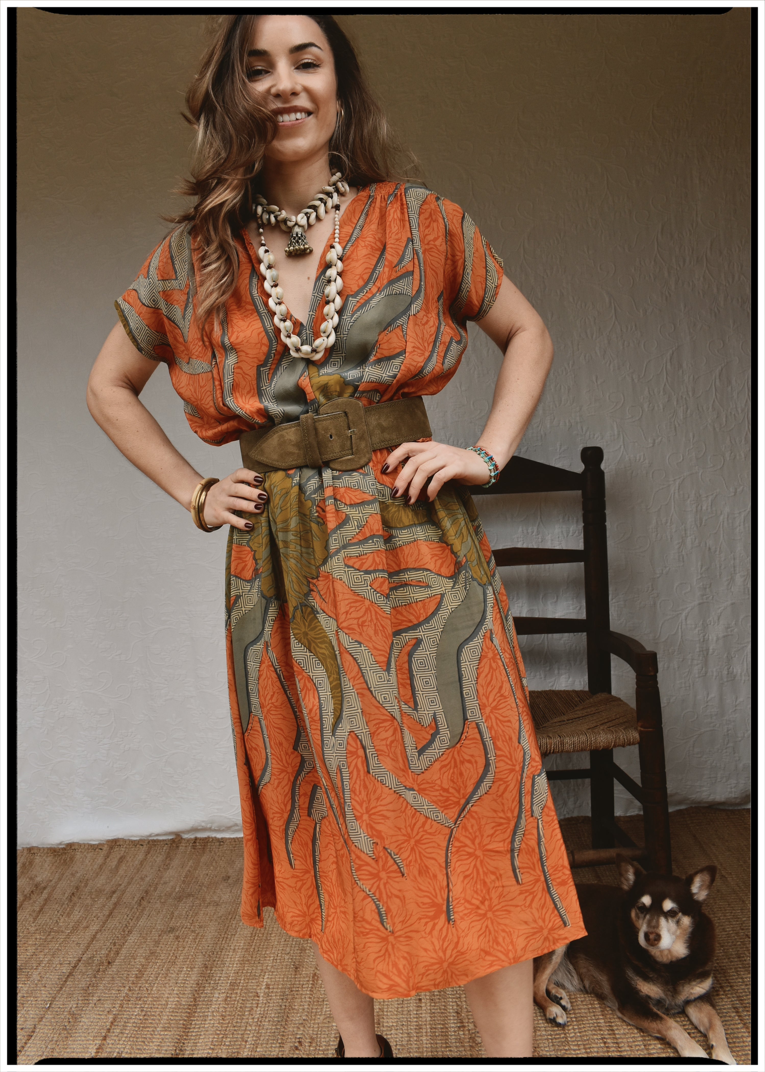 Protea Silk Crepe 1930&