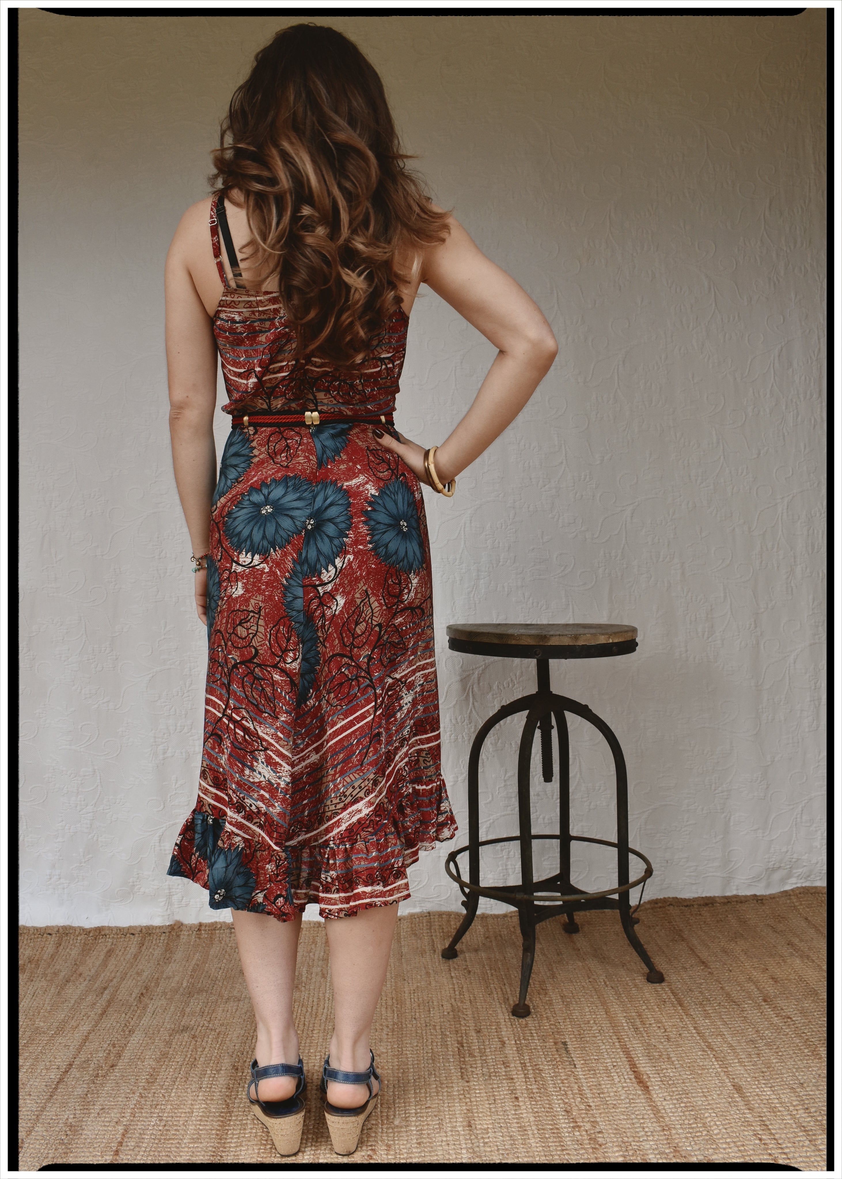 Rumex Silk Slip Dress ~ Directoire XS & XL