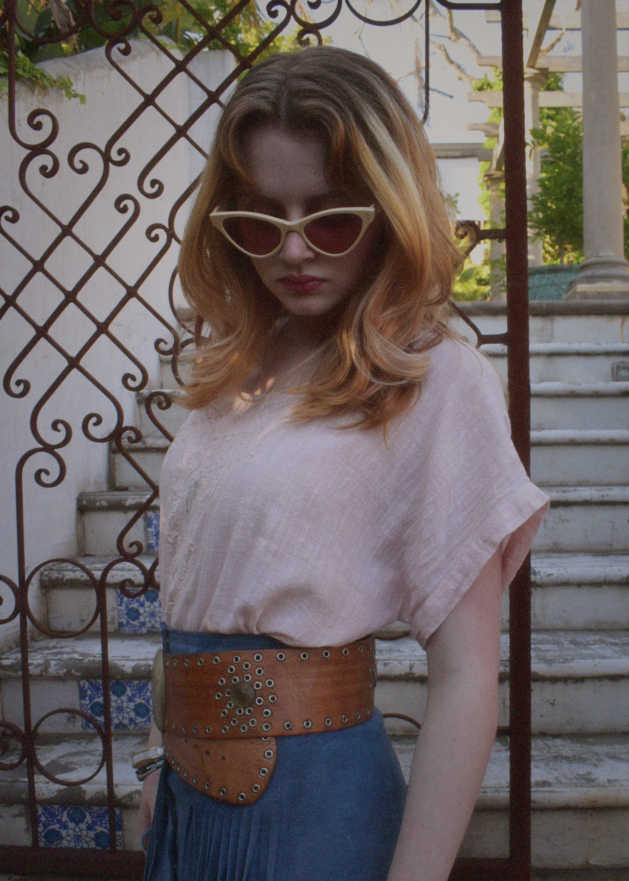 Hybrides Cotton Cut-Work Shirt