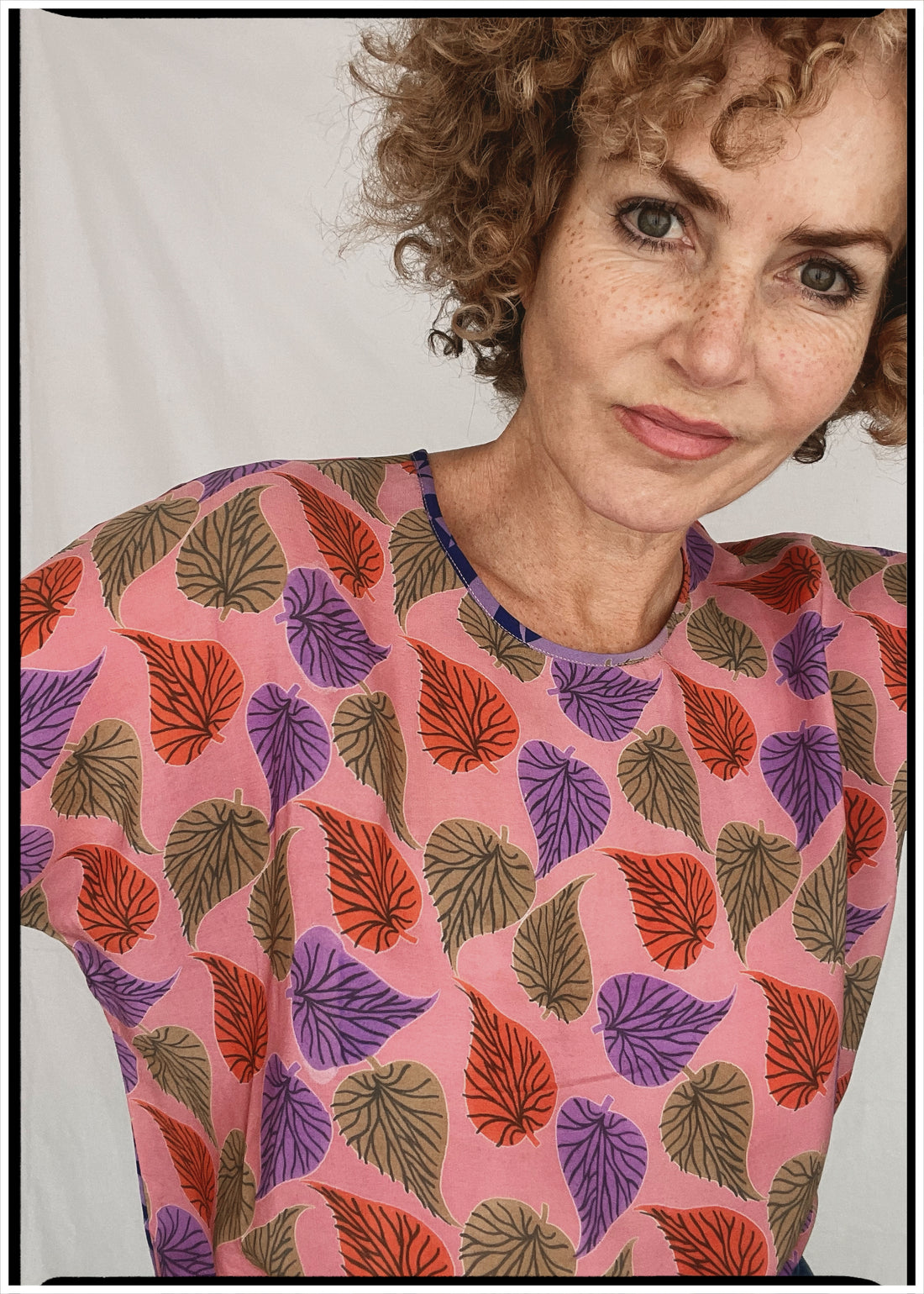 Viola Silk Crepe T-Shirt ~ Chateau S