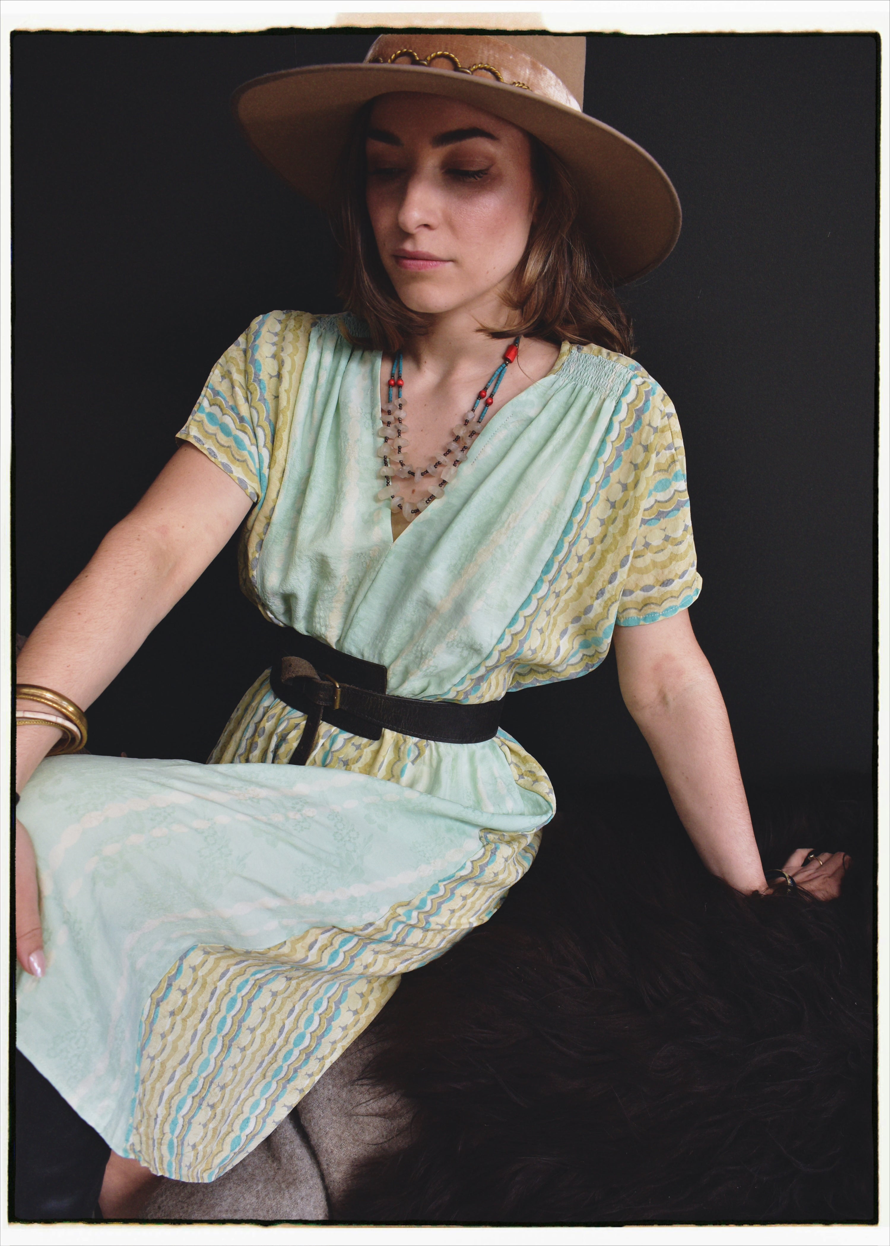 Protea Silk Crepe 1930&