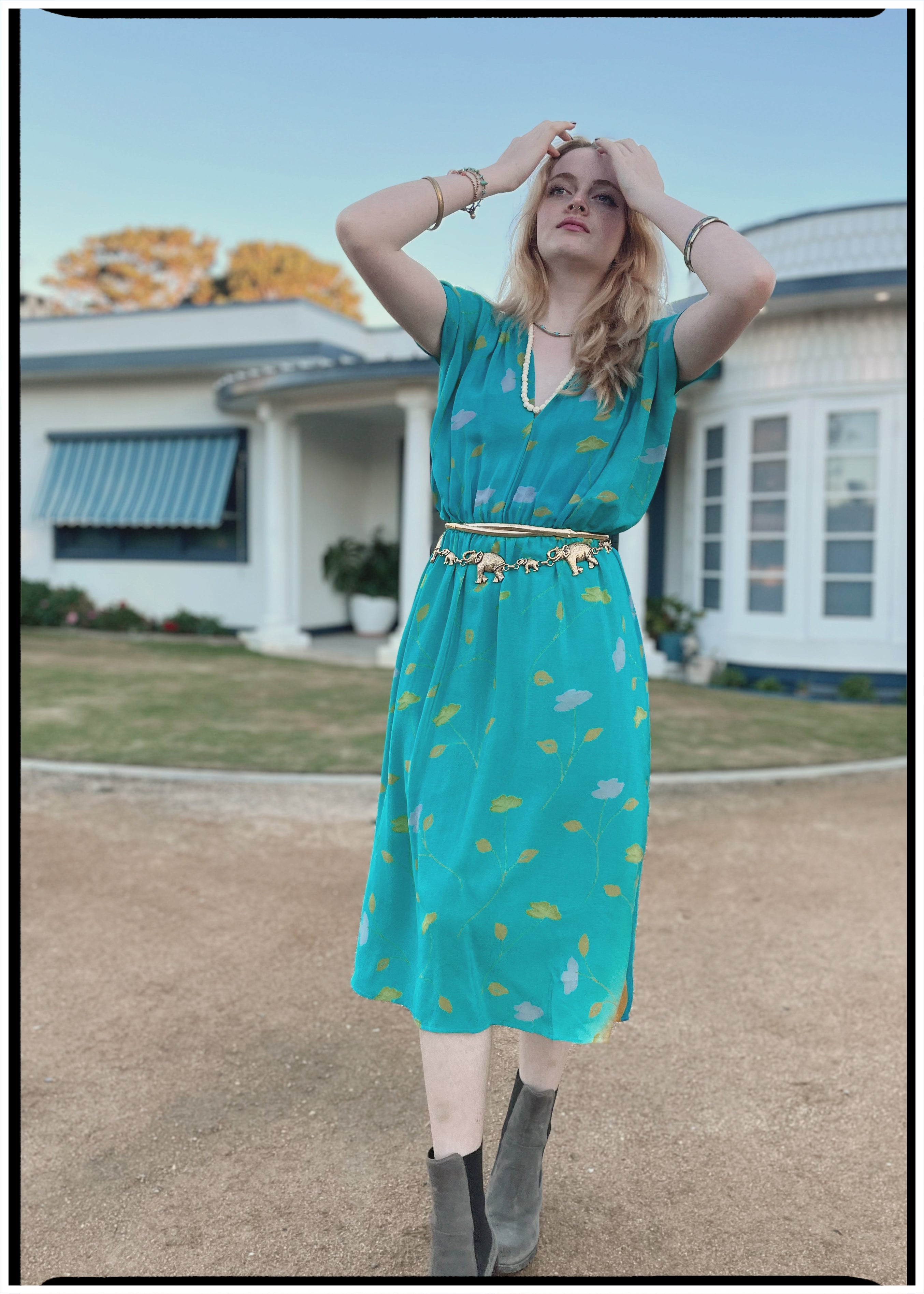 Protea Silk Crepe 1930&