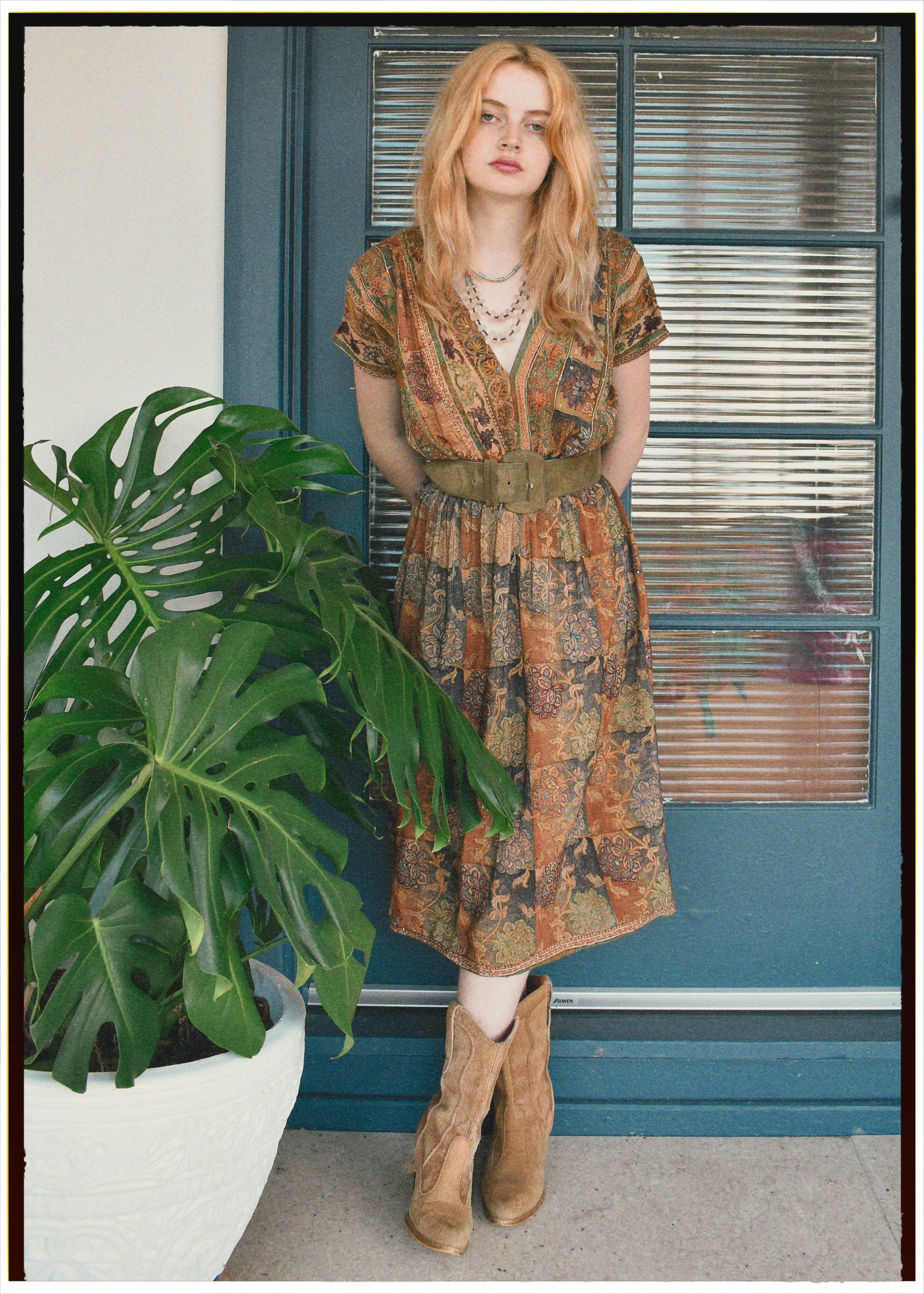 Protea Silk Crepe 1930&