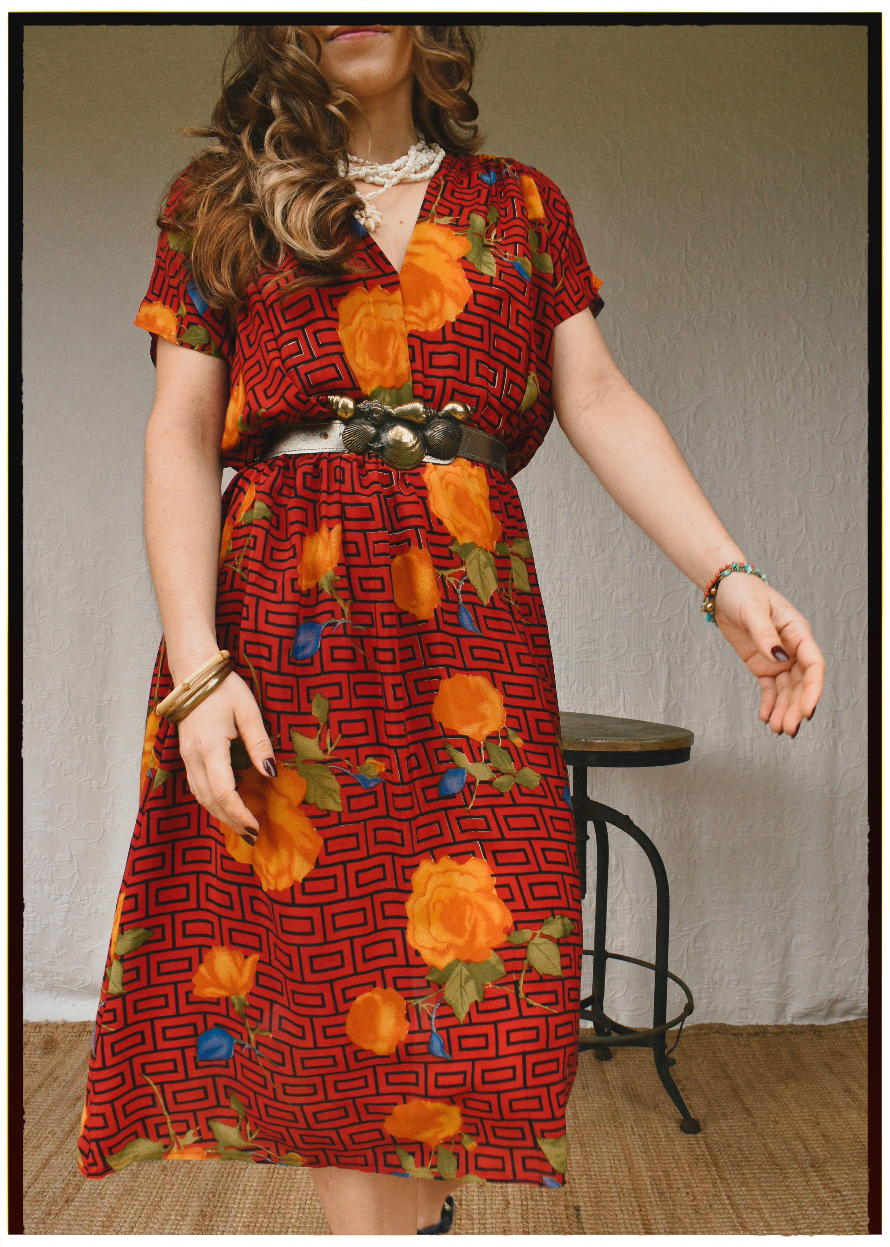 Protea Silk Crepe 1930&