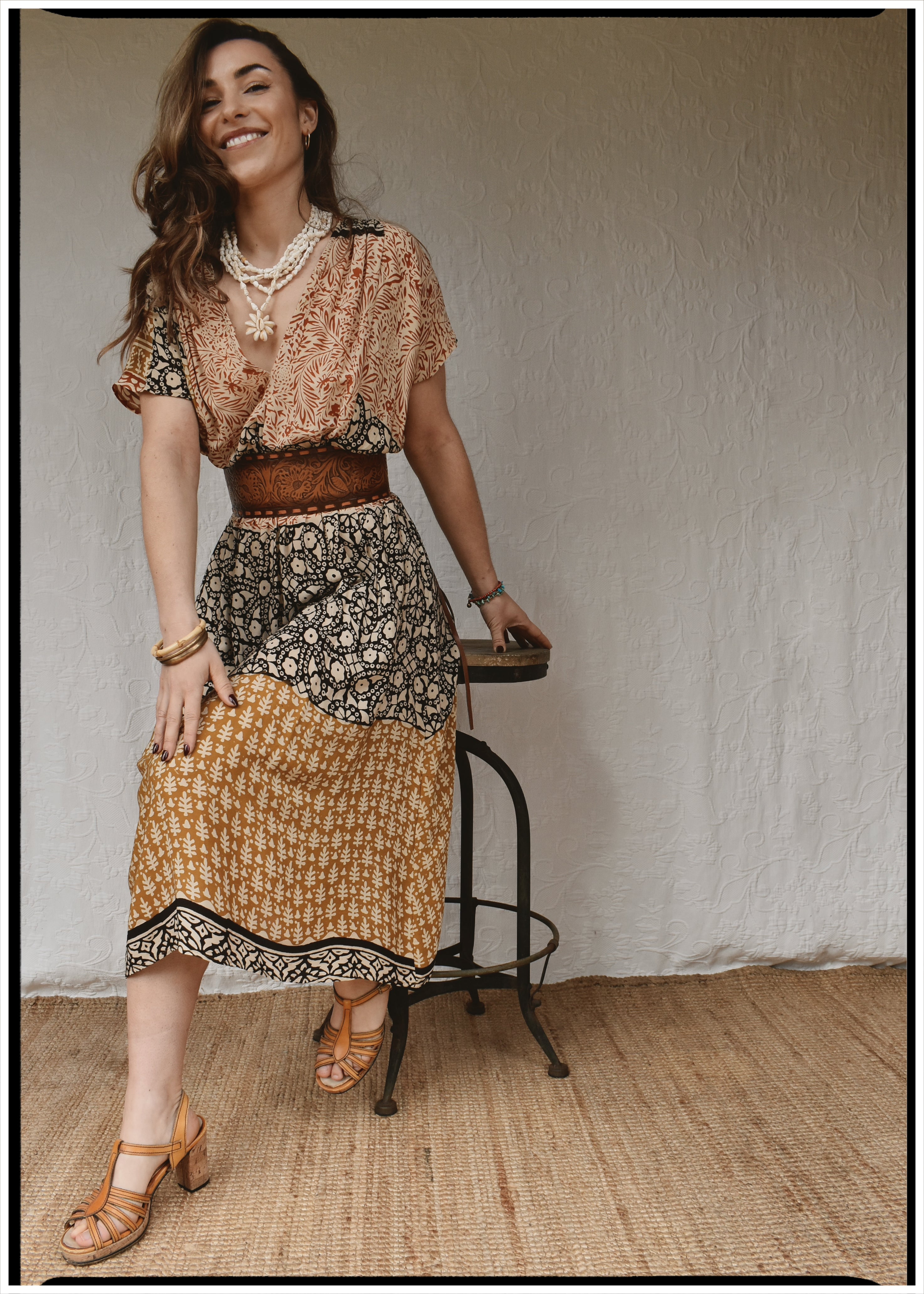 Protea Silk Crepe 1930&