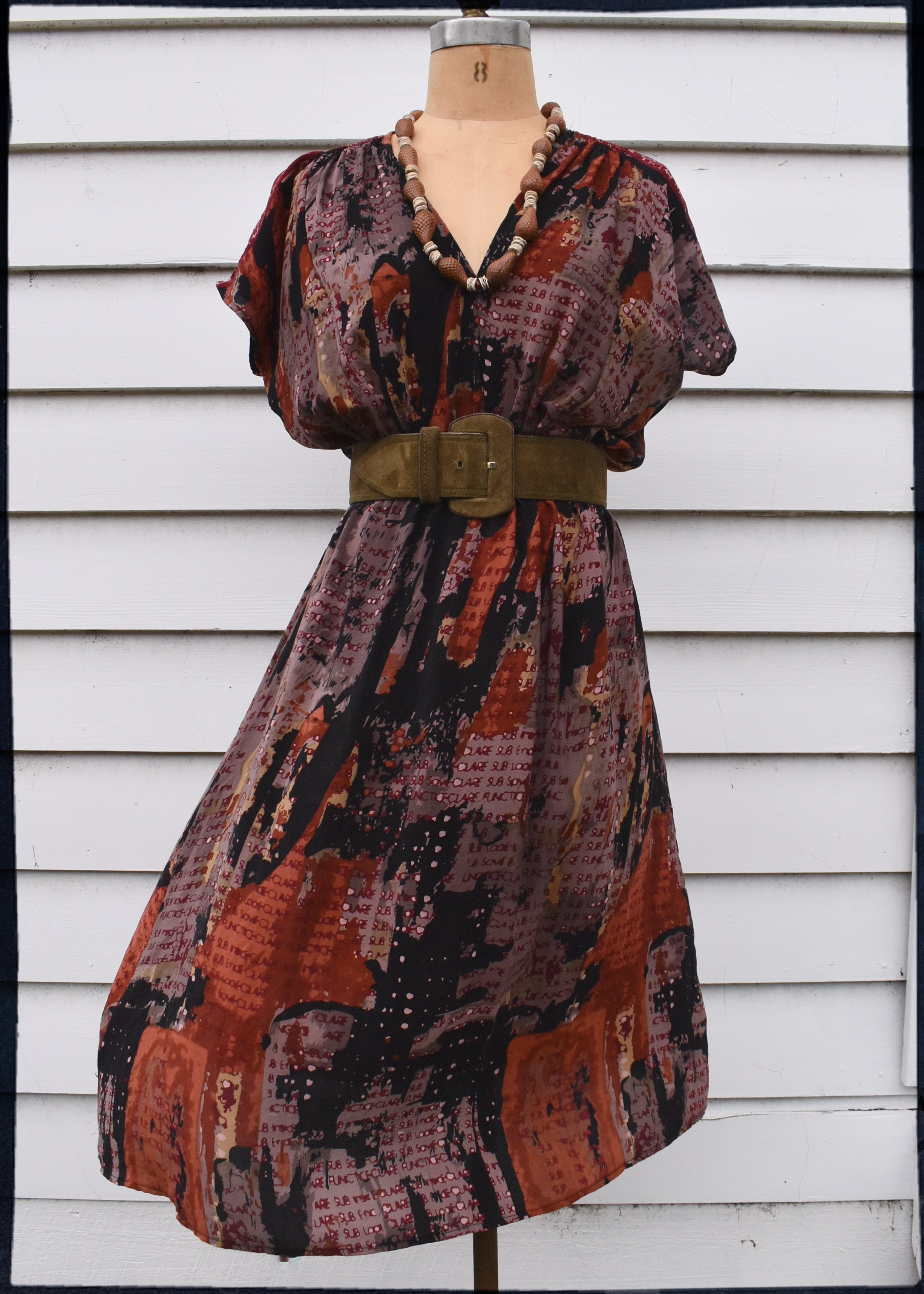 Protea Silk Crepe 1930&