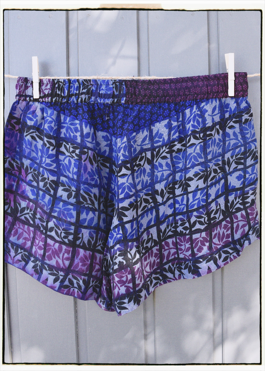 Fumaria Silk Shorts ~ Lima L