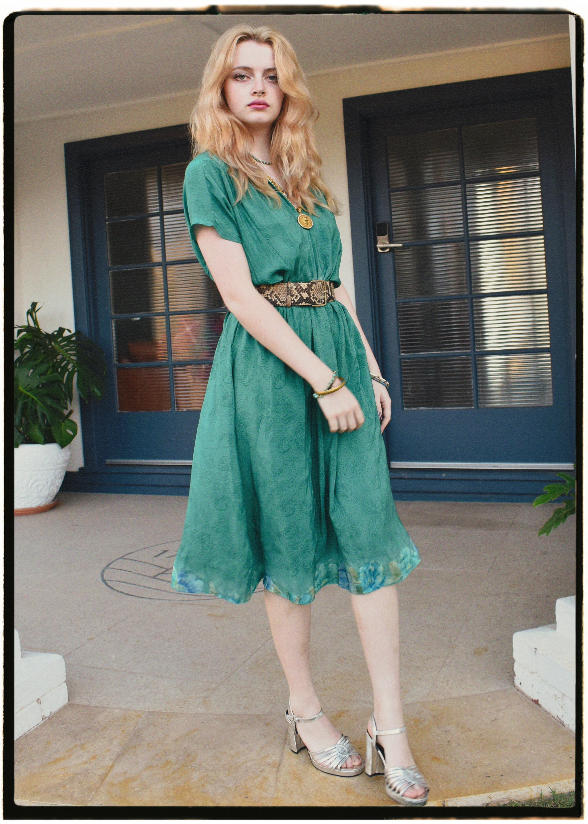 Protea Silk Crepe 1930&