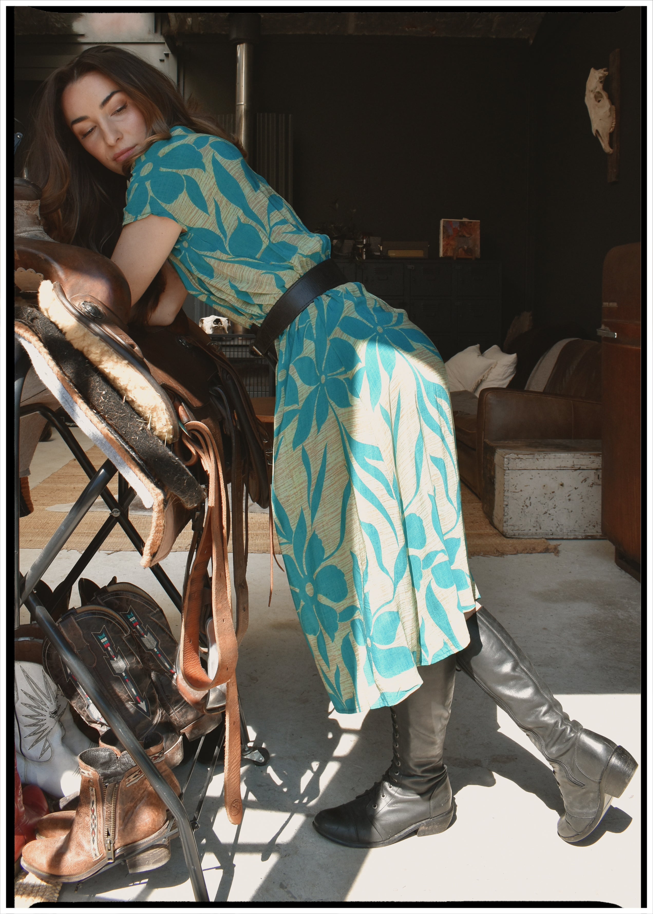 Protea Silk Crepe 1930&