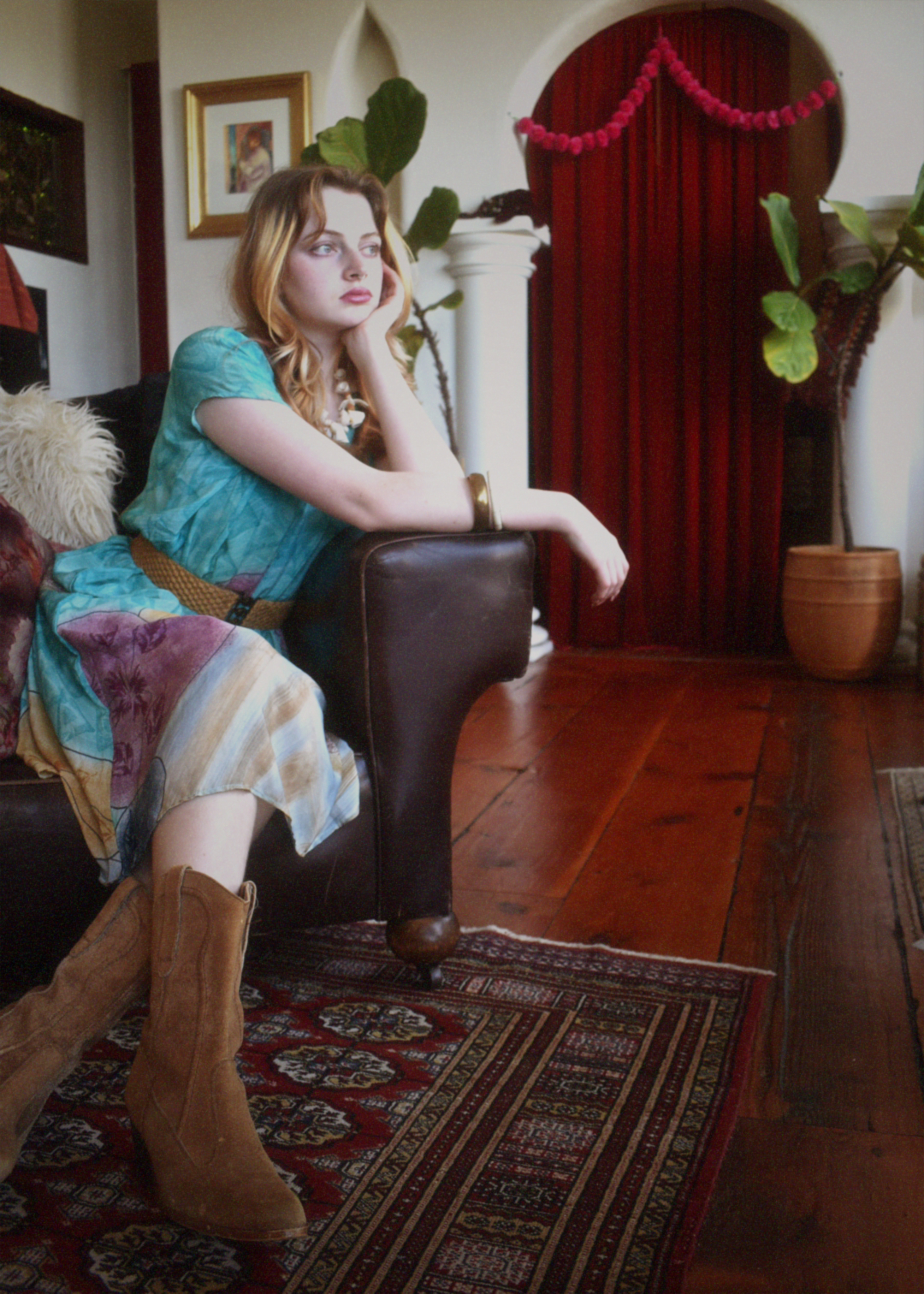 Protea Silk Crepe 1930&