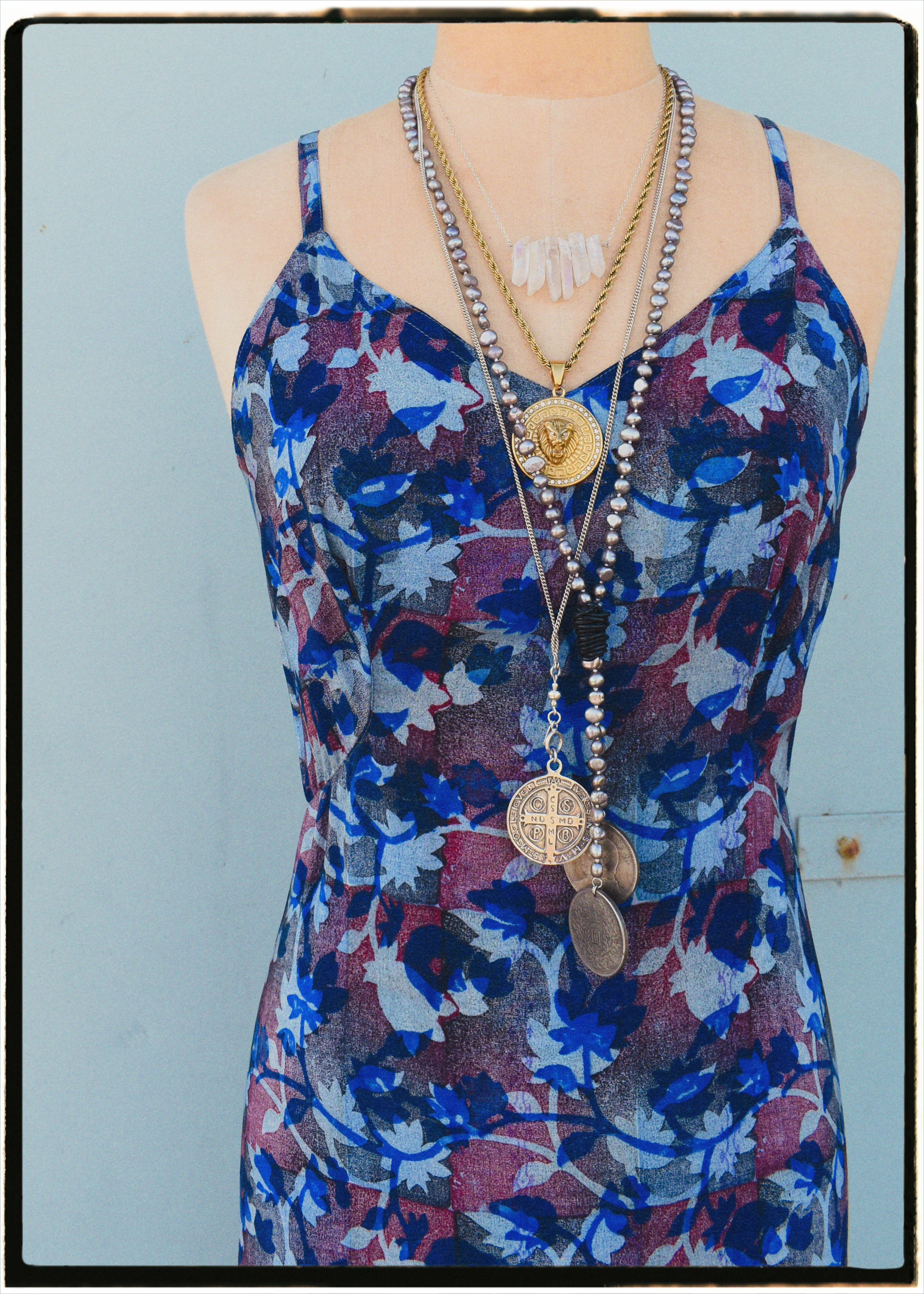 Rumex Silk Slip Dress ~ Bonney M