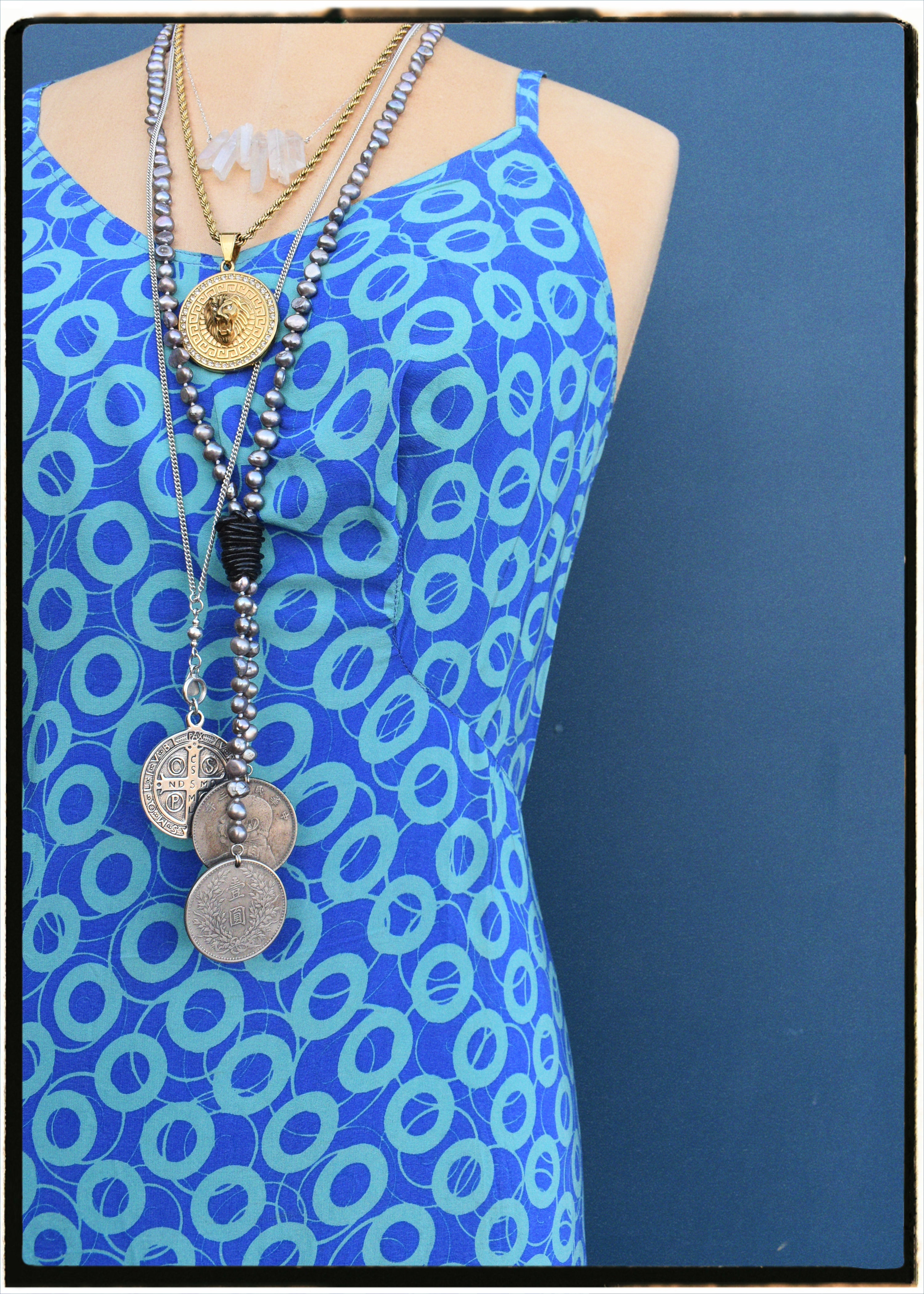 Rumex Silk Slip Dress ~ Hurricane XS & XL