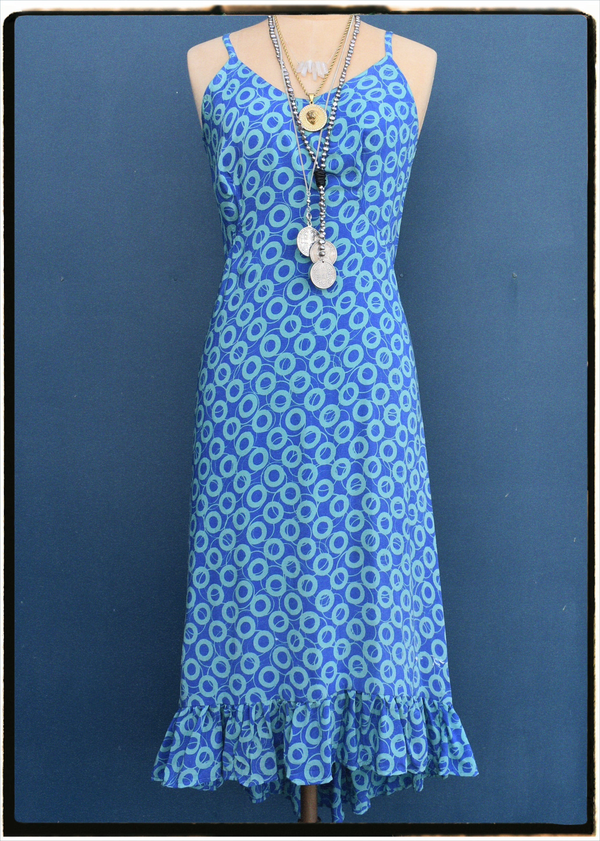 Rumex Silk Slip Dress ~ Hurricane XS & XL