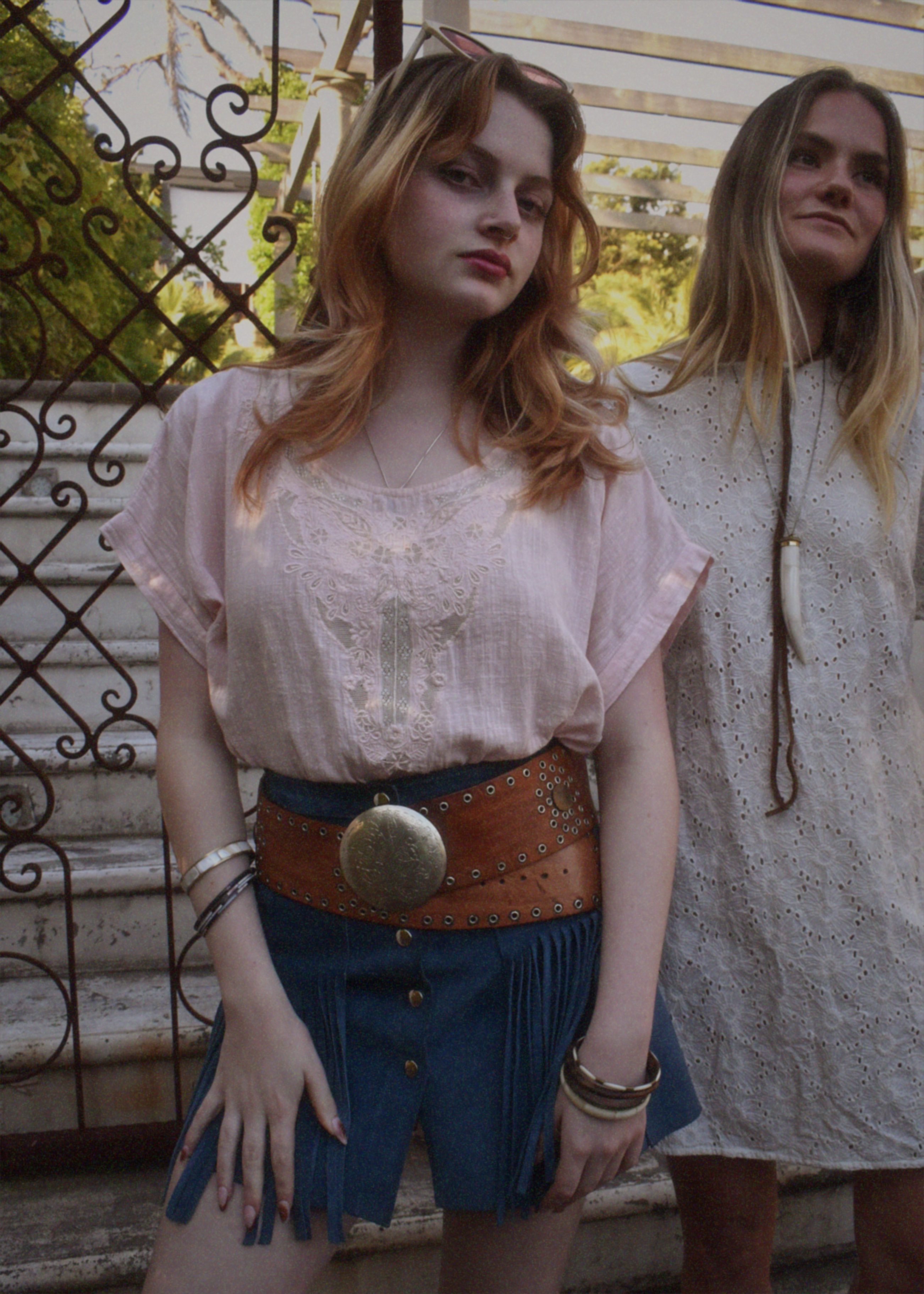 Hybrides Cotton Cut-Work Shirt