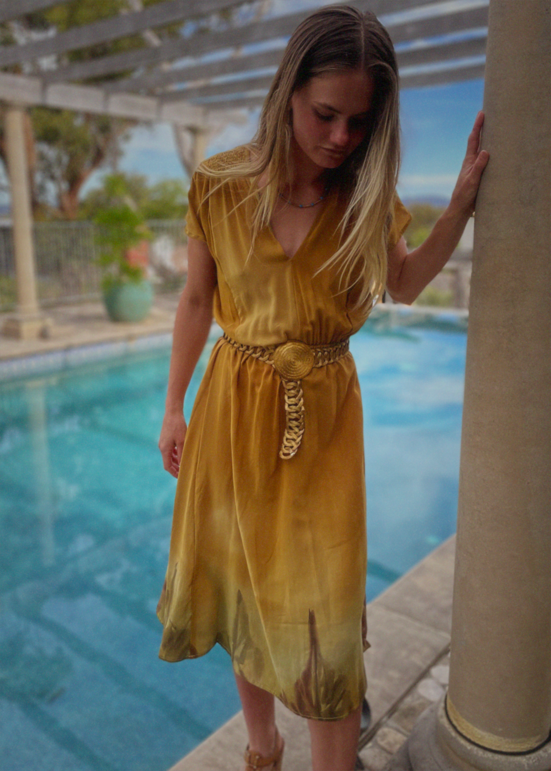 Protea Silk Crepe 1930&