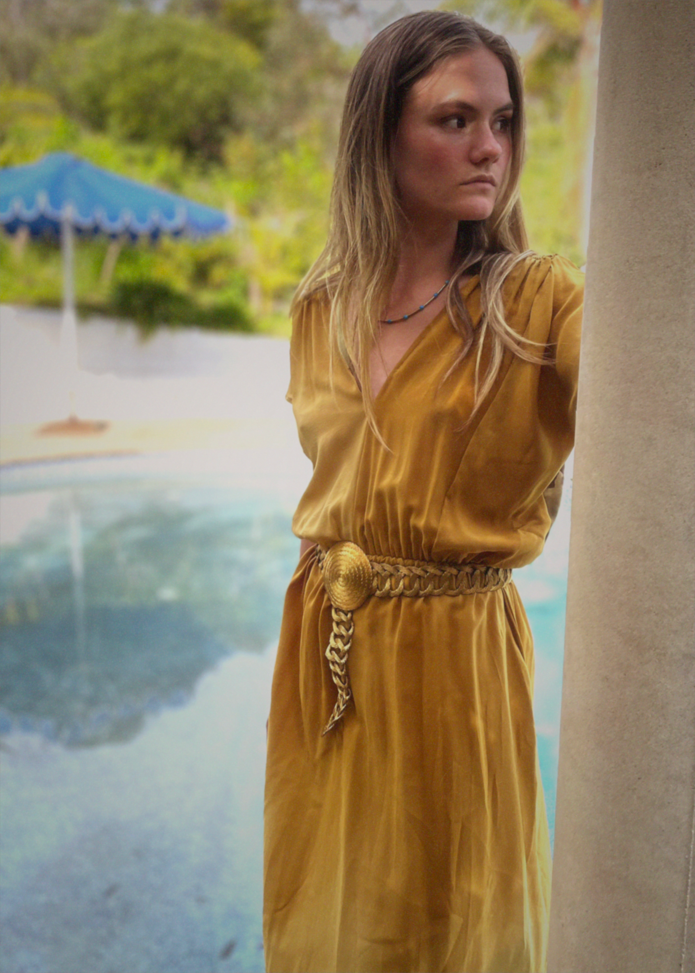 Protea Silk Crepe 1930&