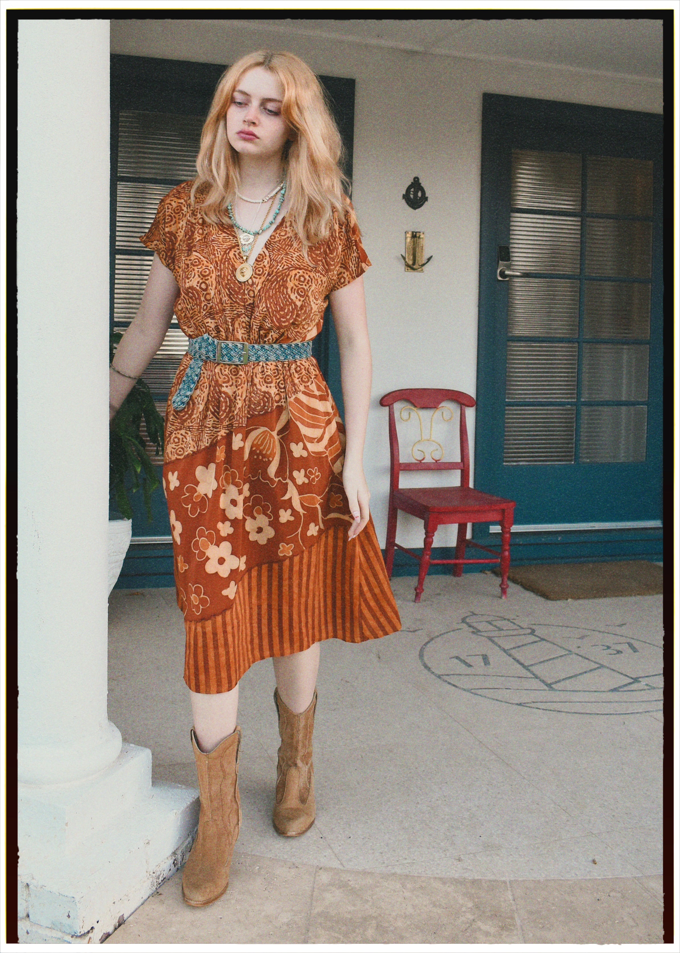 Protea Silk Crepe 1930&