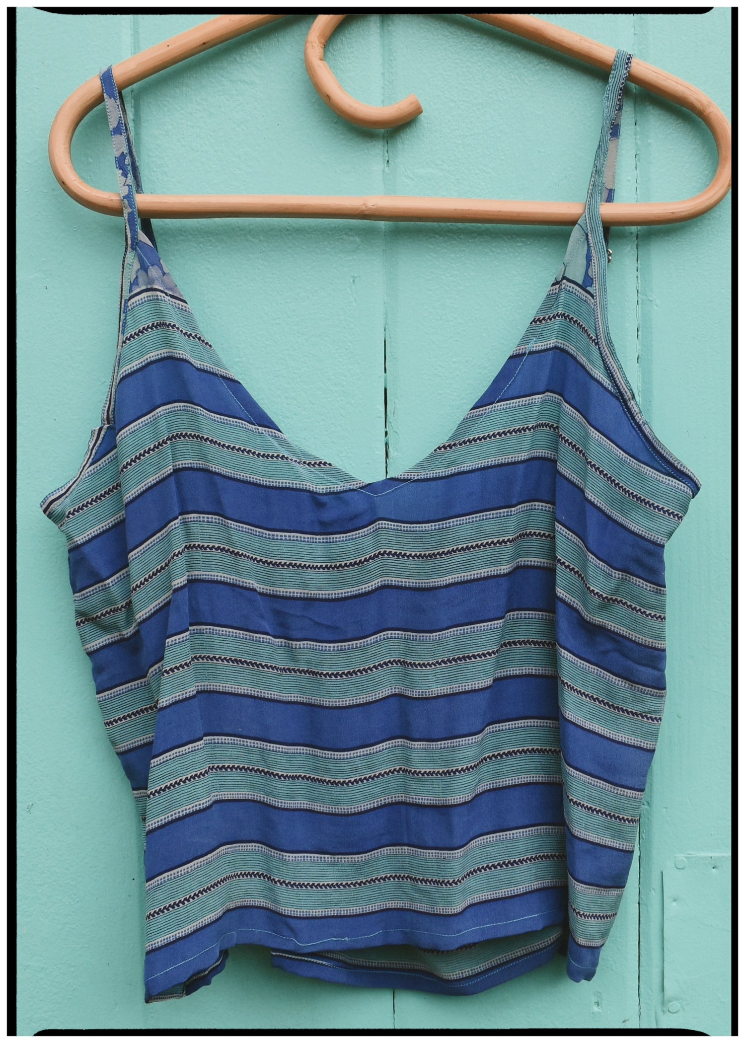 Reseda Silk Crepe Camisole Top ~ Swim L