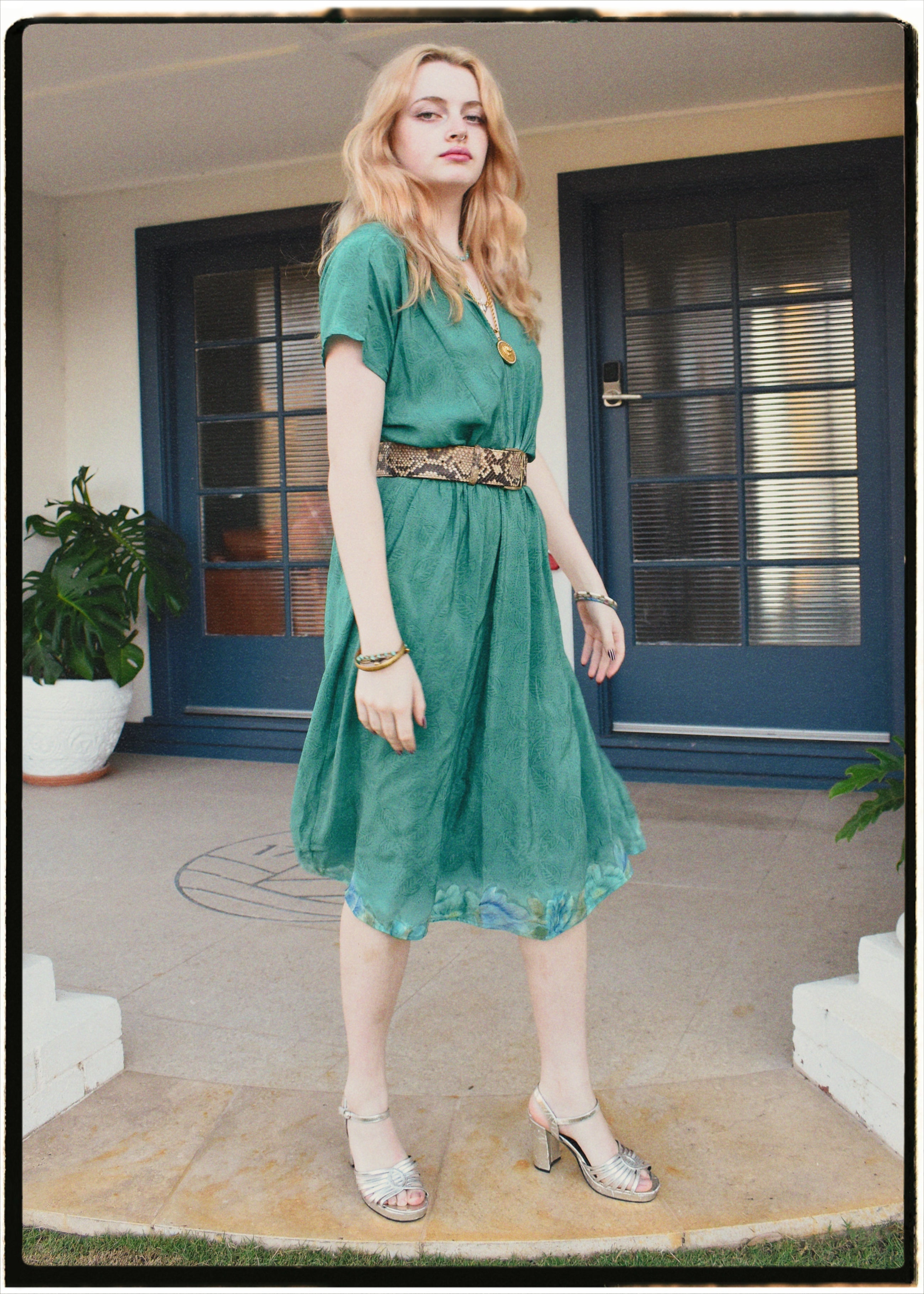 Protea Silk Crepe 1930&