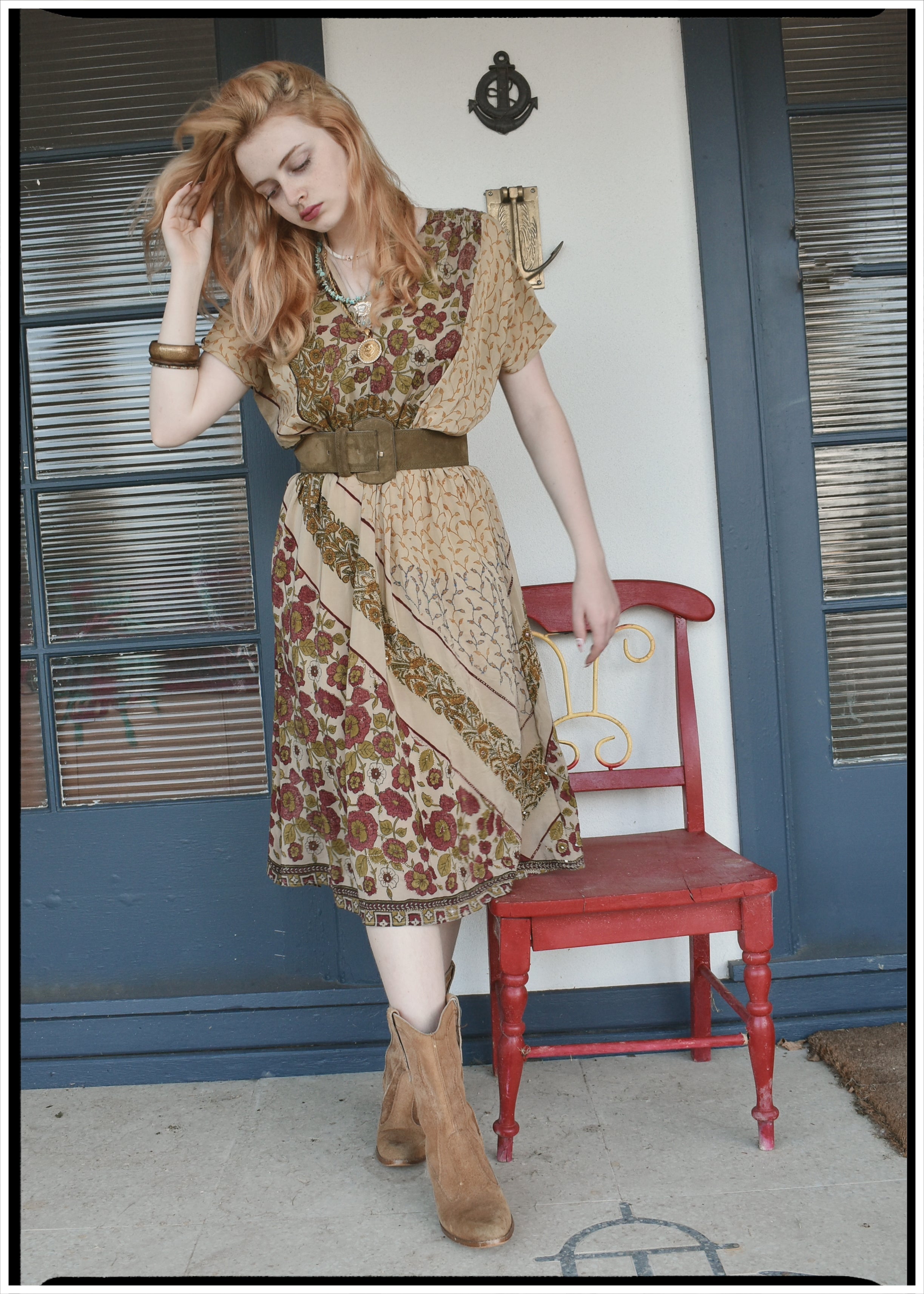 Protea Silk Crepe 1930&