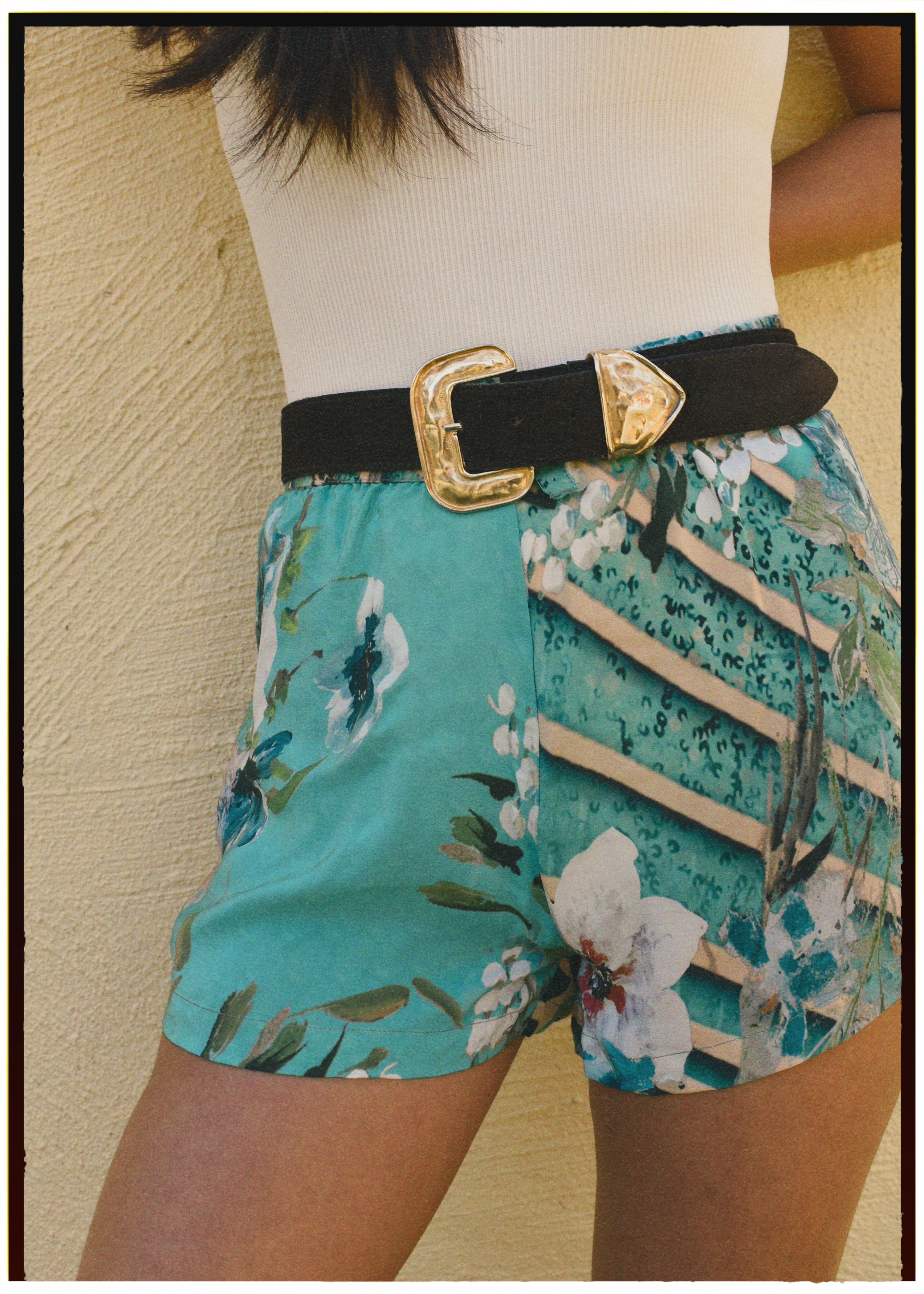 Fumaria Silk Shorts ~ Florida S