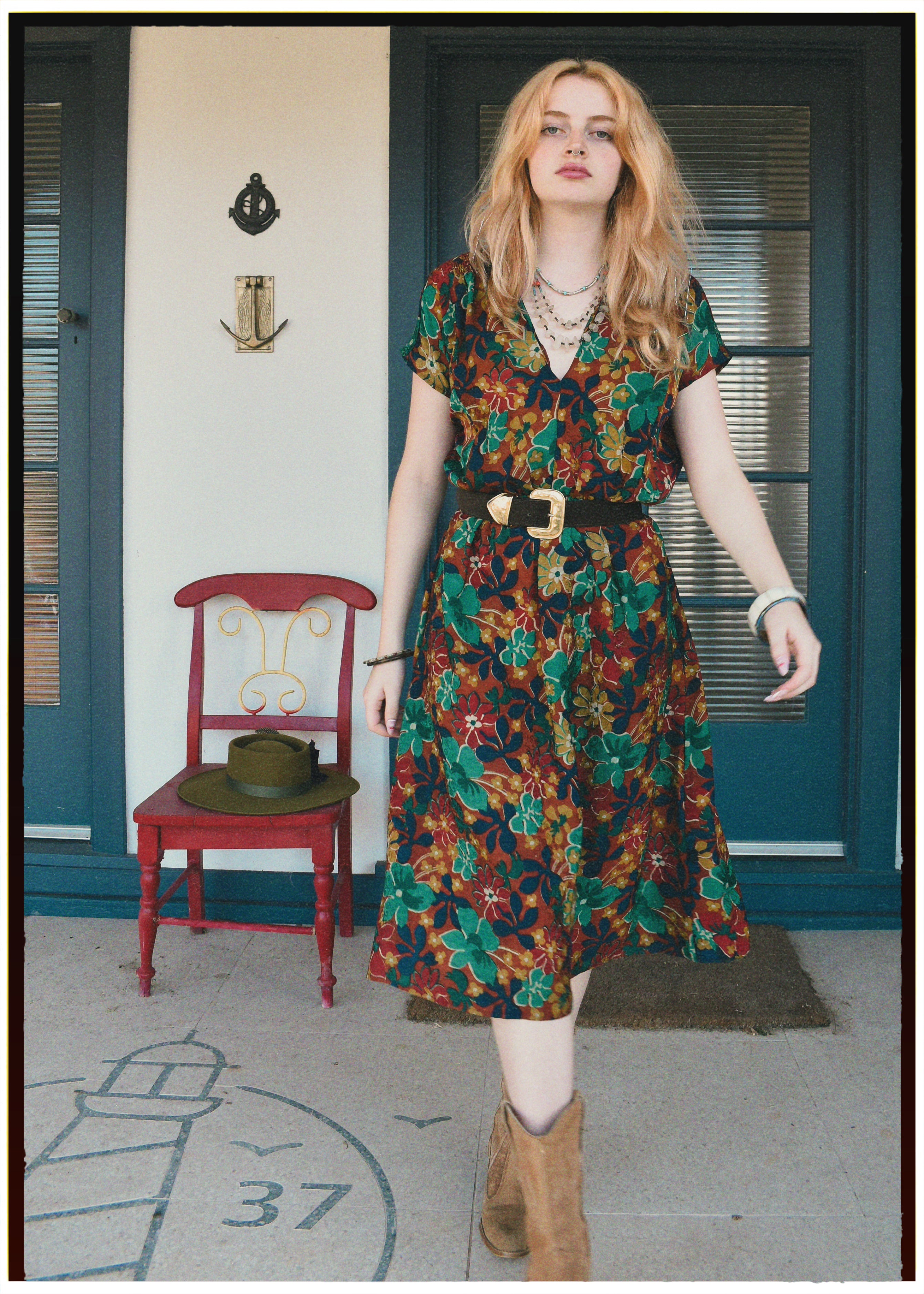 Protea Silk Crepe 1930&
