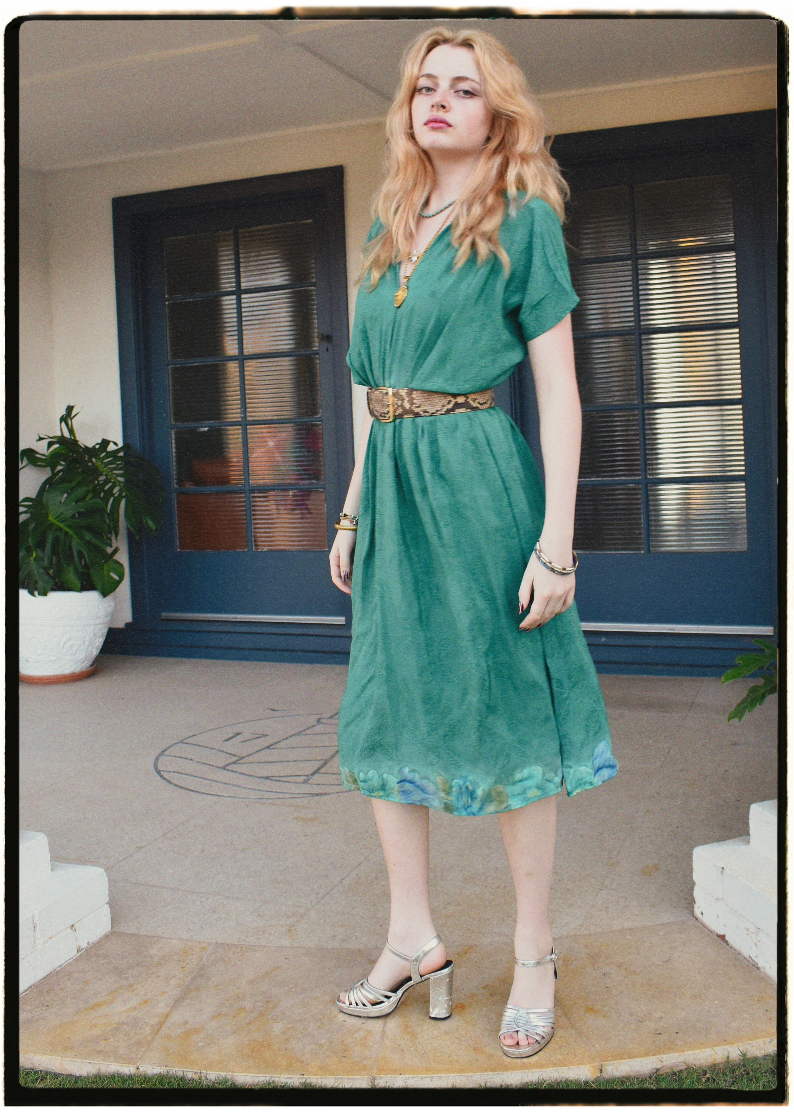 Protea Silk Crepe 1930&
