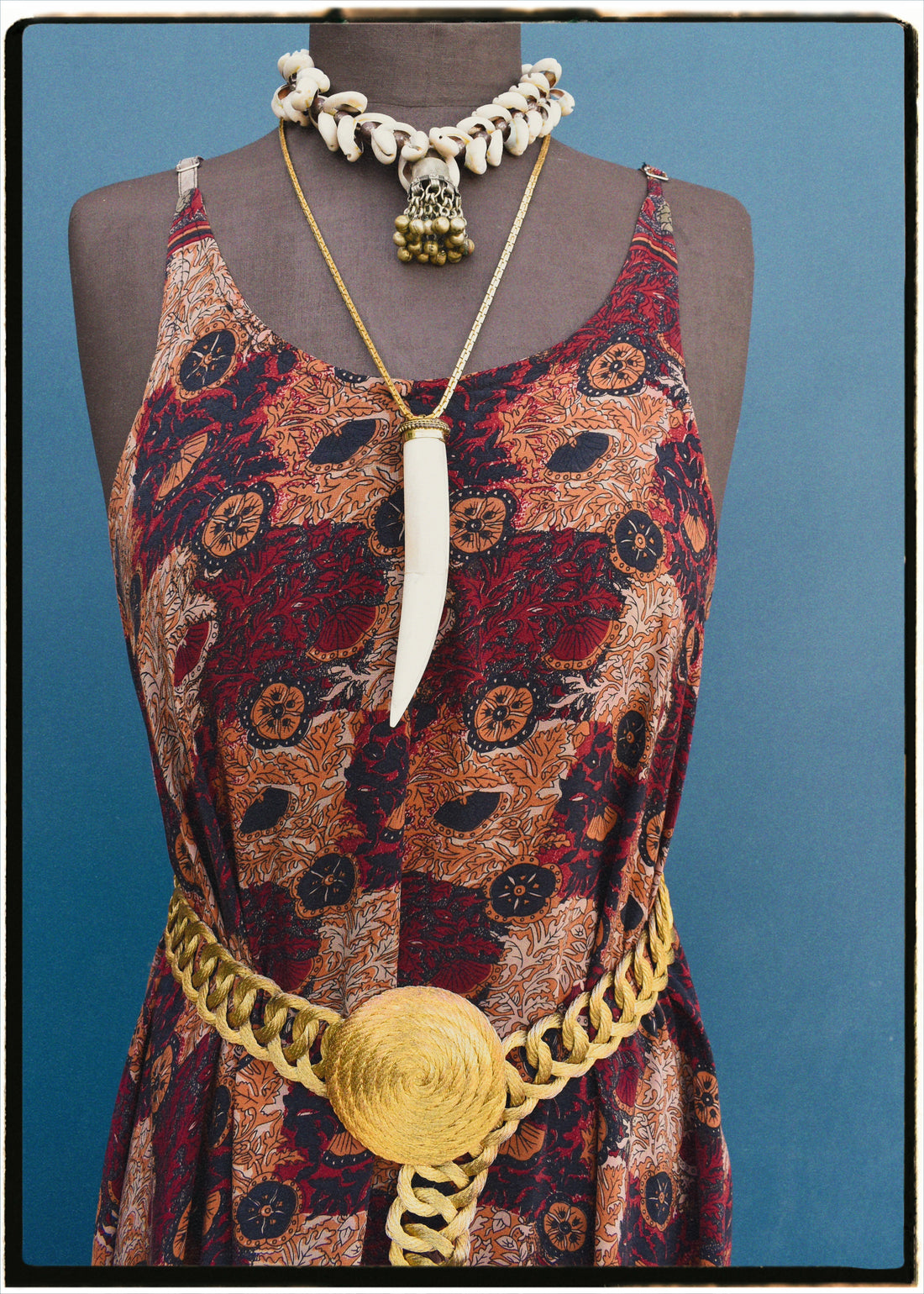 Eustoma Silk Crepe Swing Maxi Dress ~ Seneca L