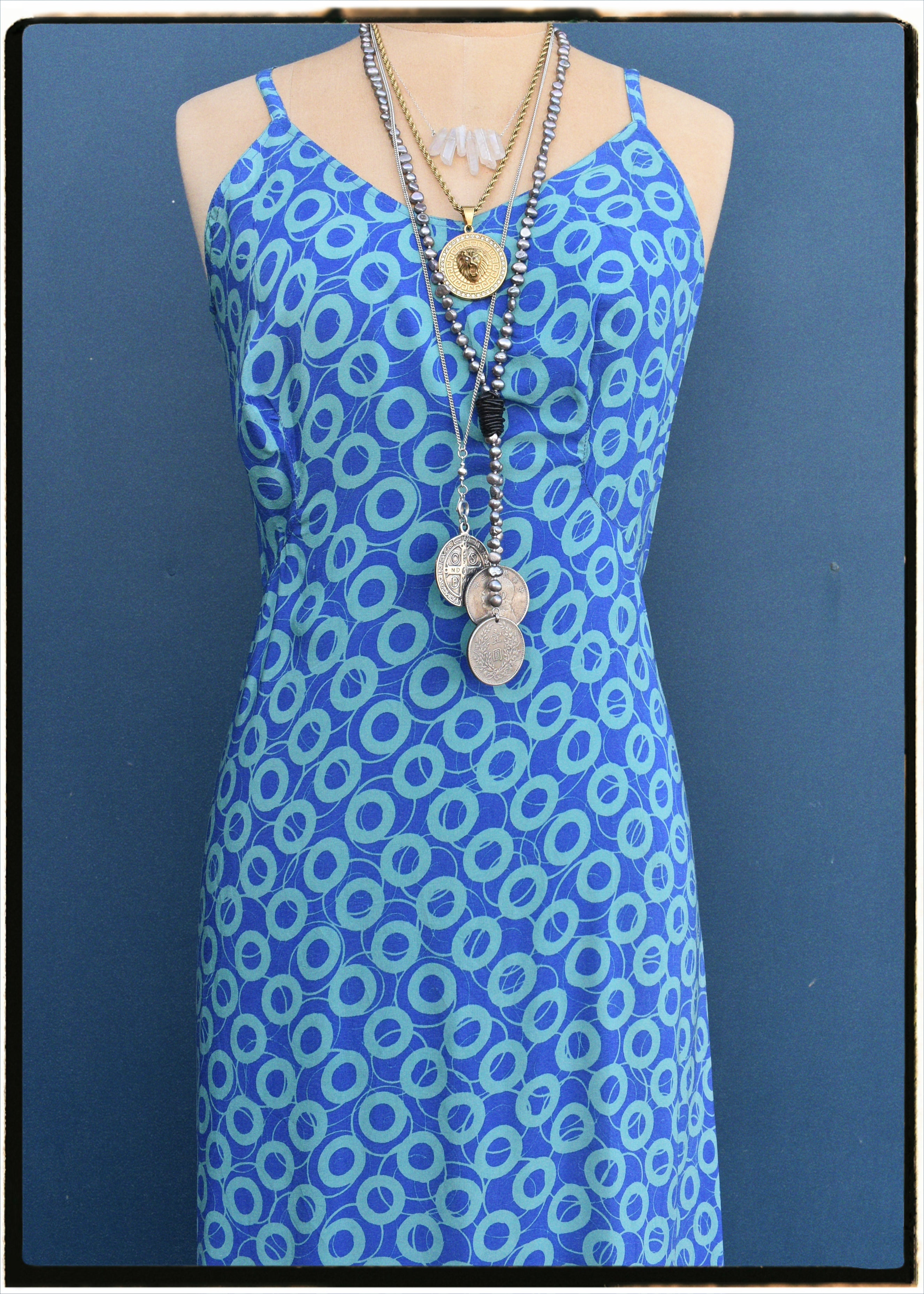 Rumex Silk Slip Dress ~ Hurricane XS & XL