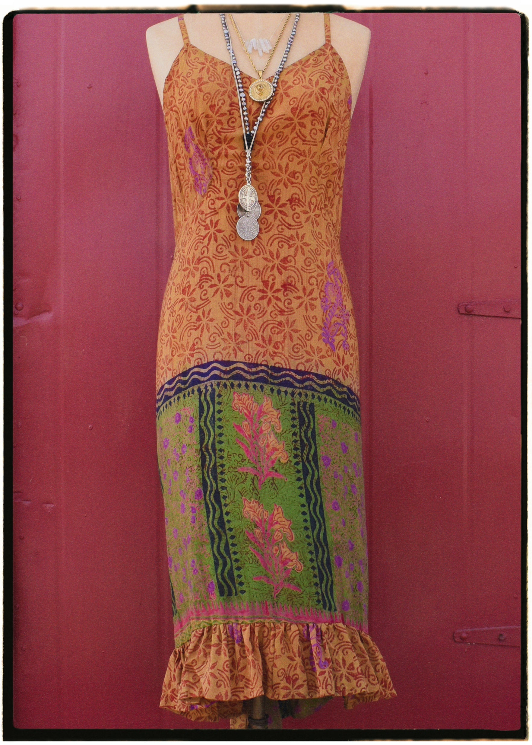 Rumex Silk Slip Dress ~ Dijon XS & XL