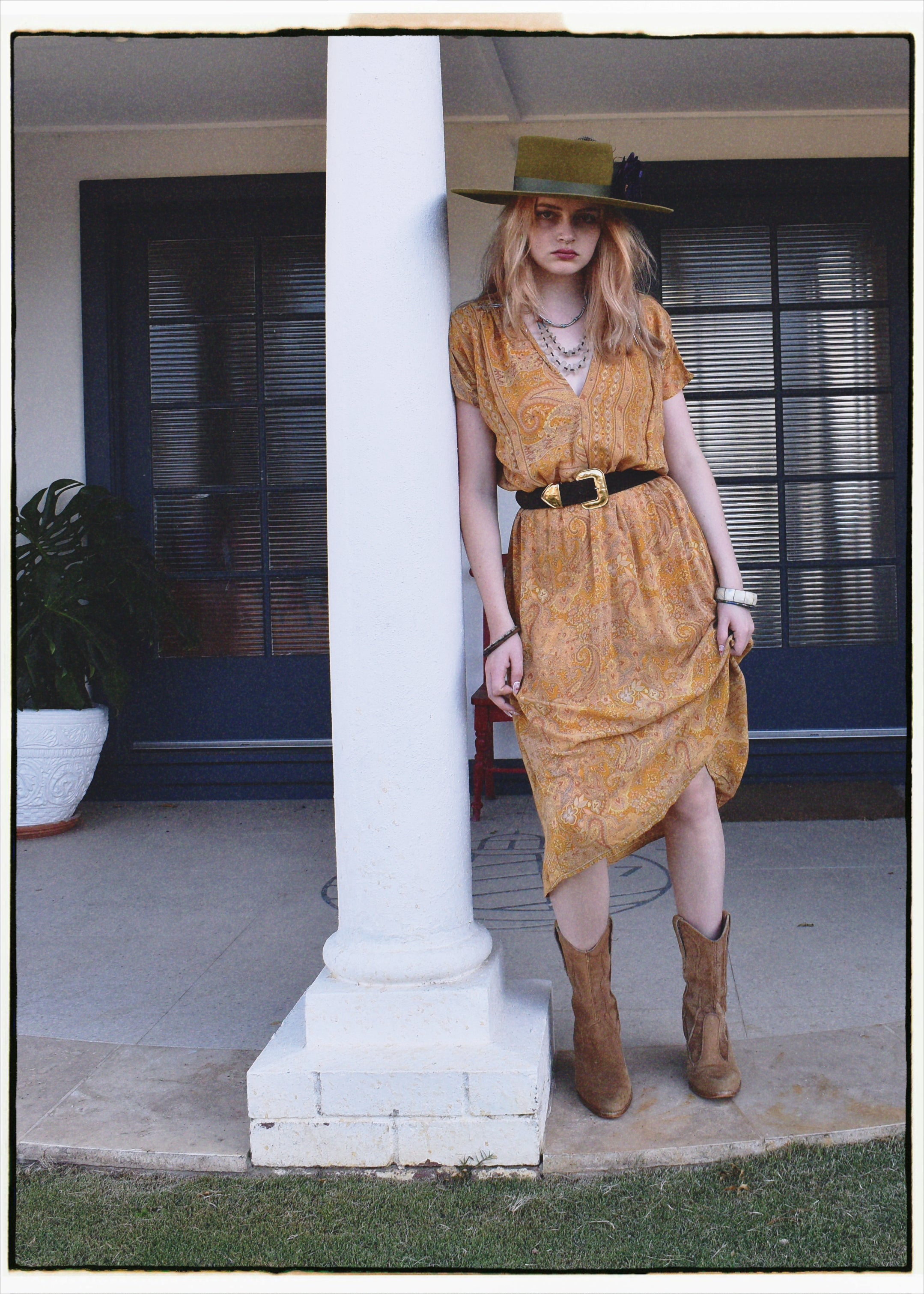 Protea Silk Crepe 1930&