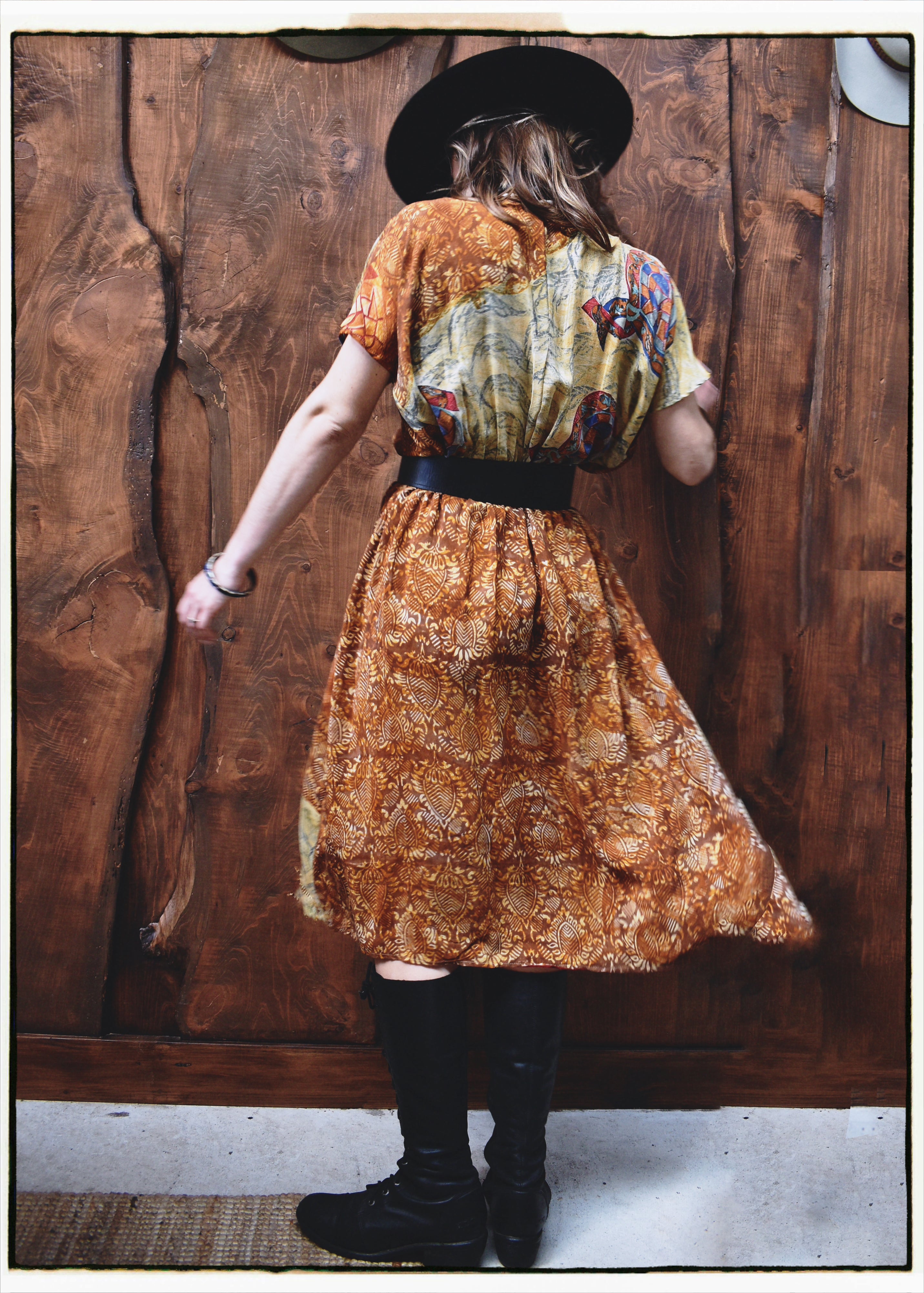Protea Silk Crepe 1930&