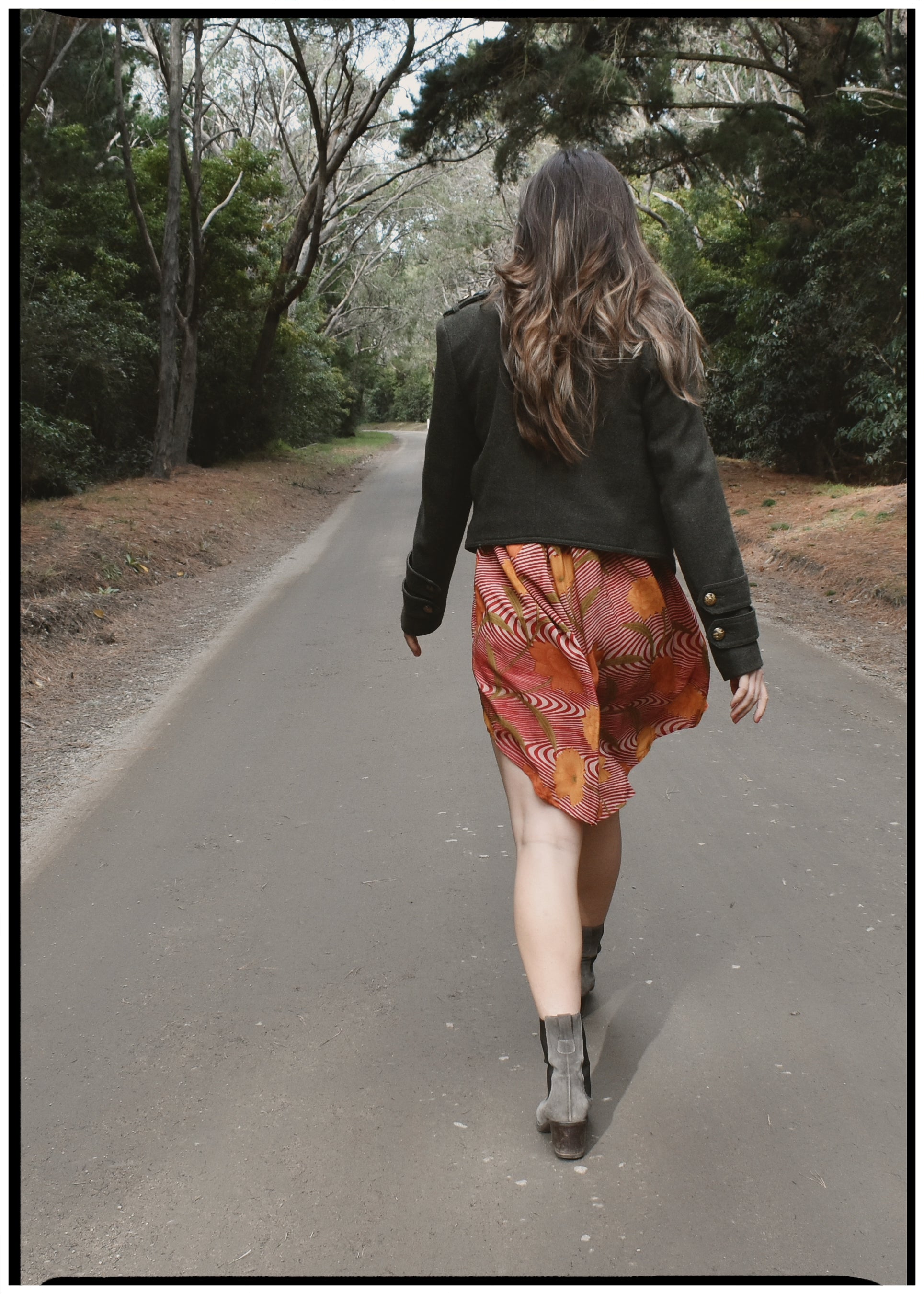 Astralagus Silk Crepe Oversized Shirt ~ Capri