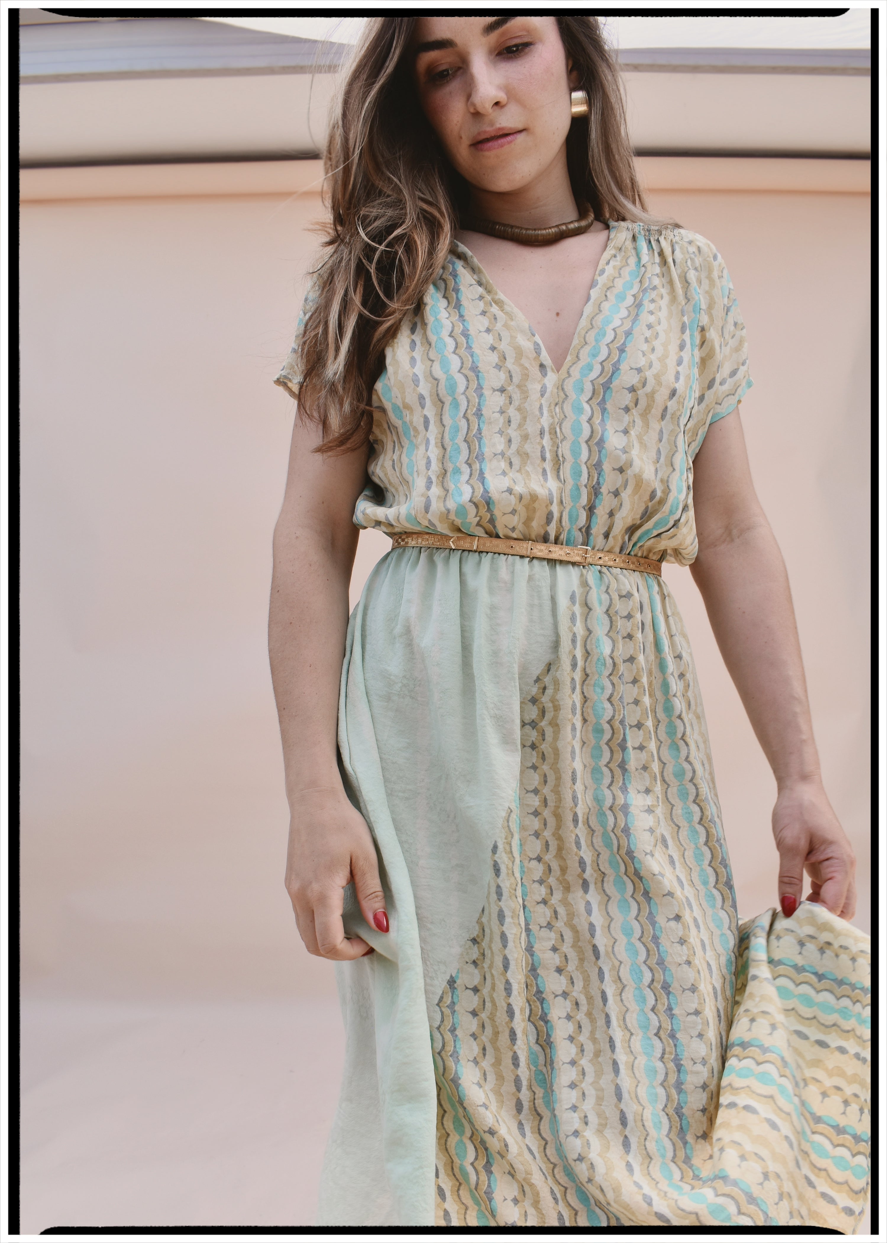 Protea Silk Crepe 1930&