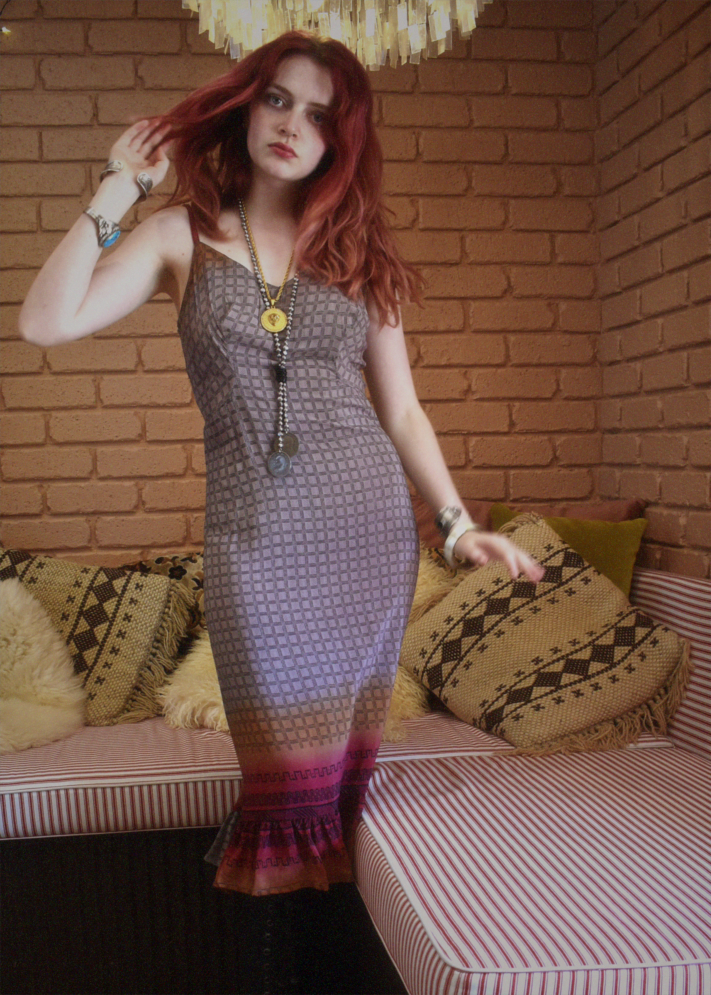 Rumex Silk Slip Dress ~ Rubix S & L