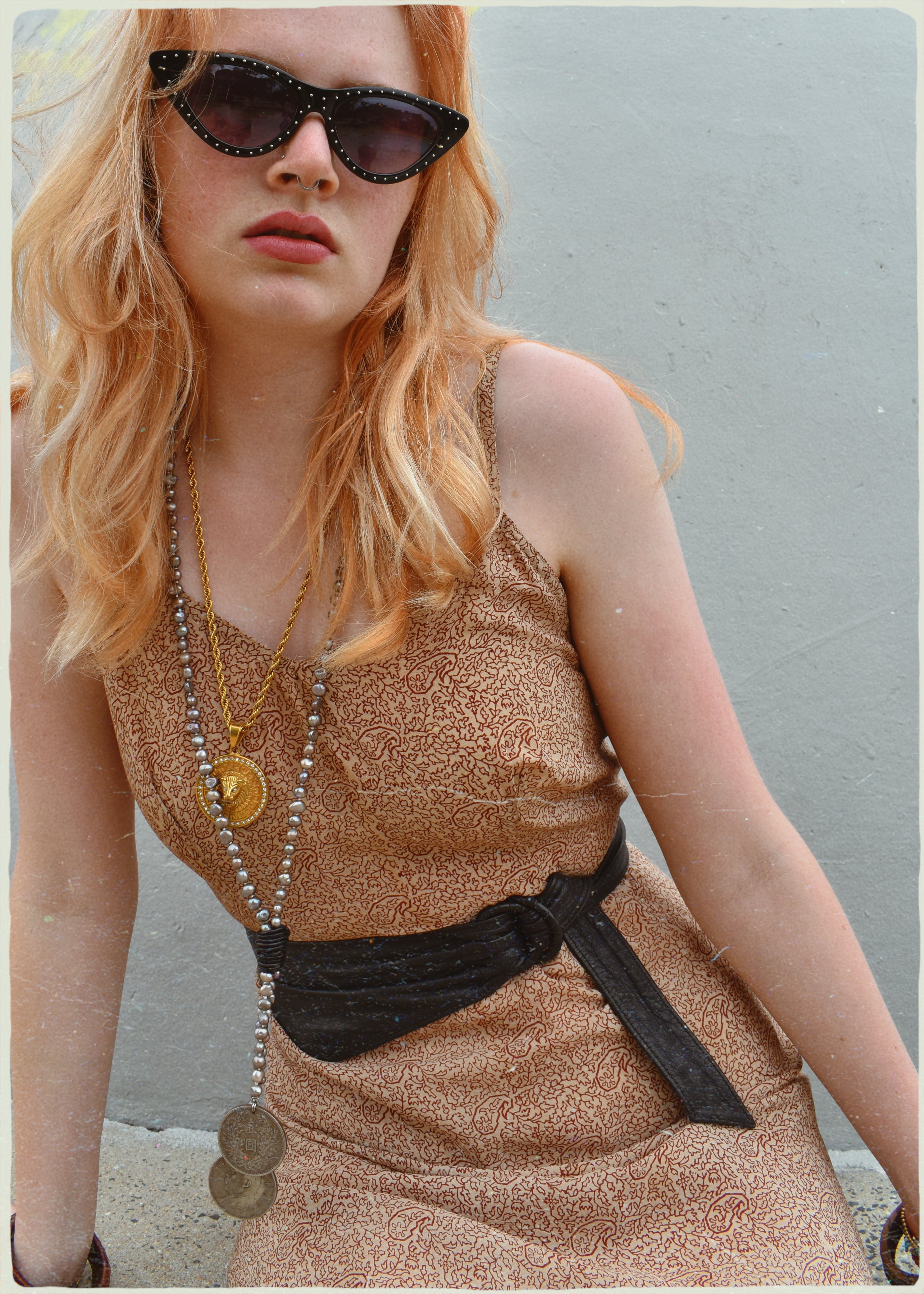 Rumex Silk Slip Dress ~ Sierra S