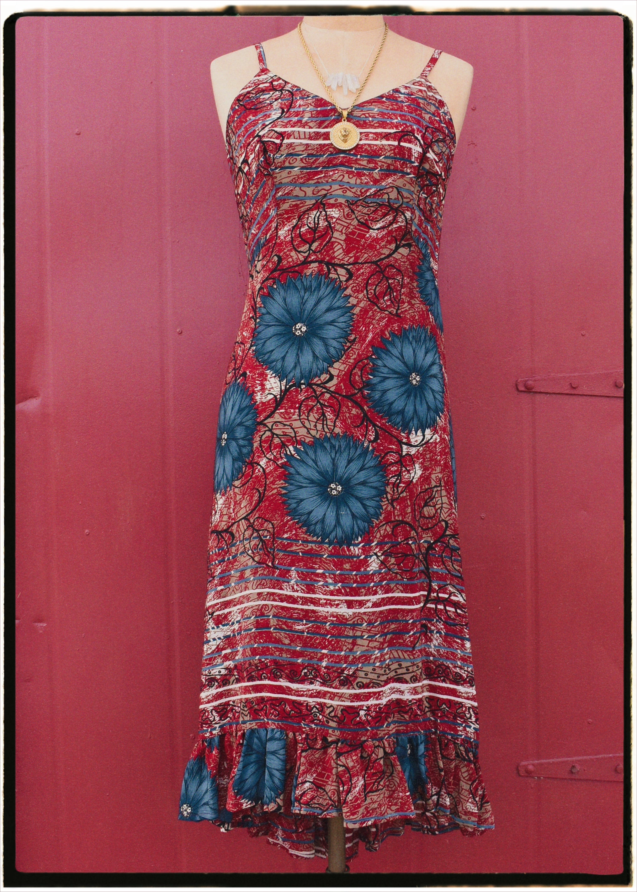 Rumex Silk Slip Dress ~ Directoire XS & XL
